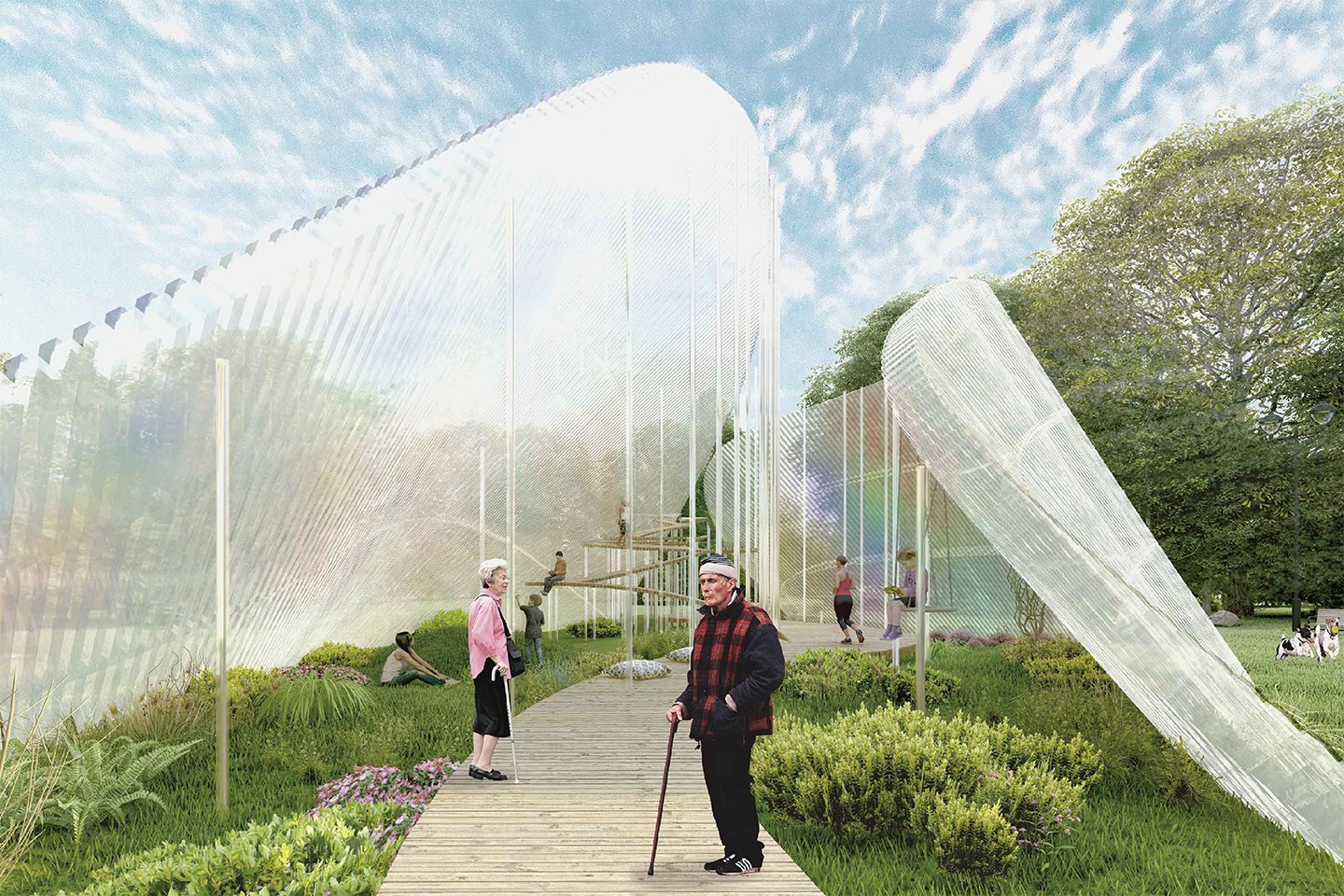 Architectural design，Bionics Design ，modern，