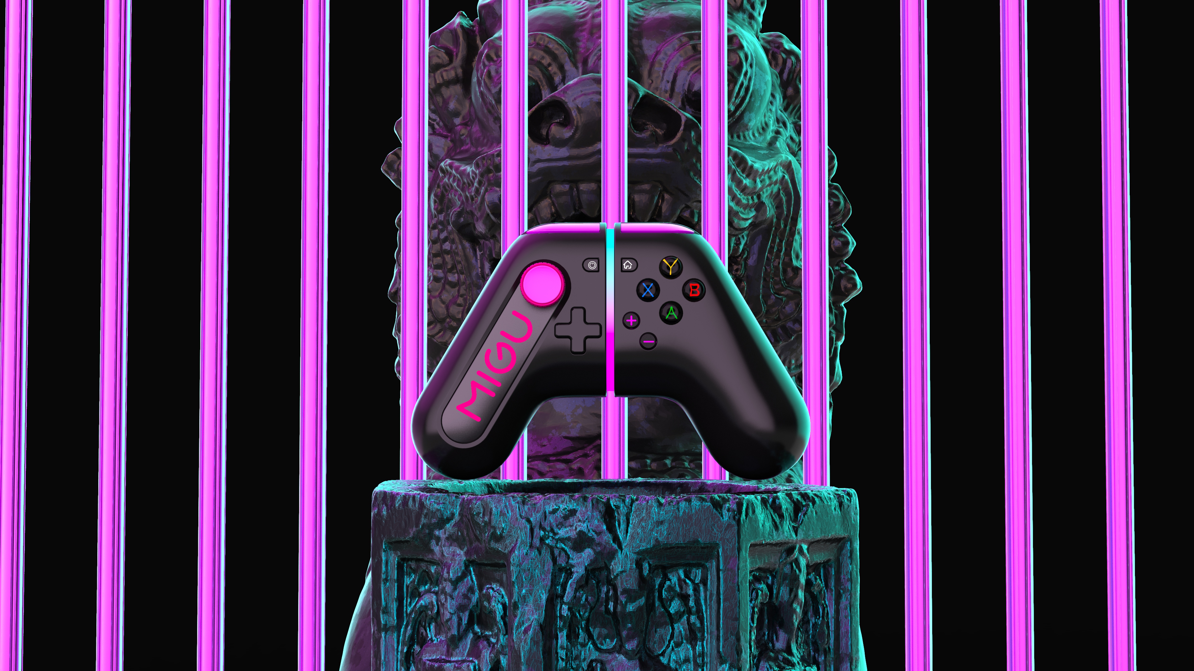 Handle，Game handle，Original design，wireless，Migu game，entertainment，