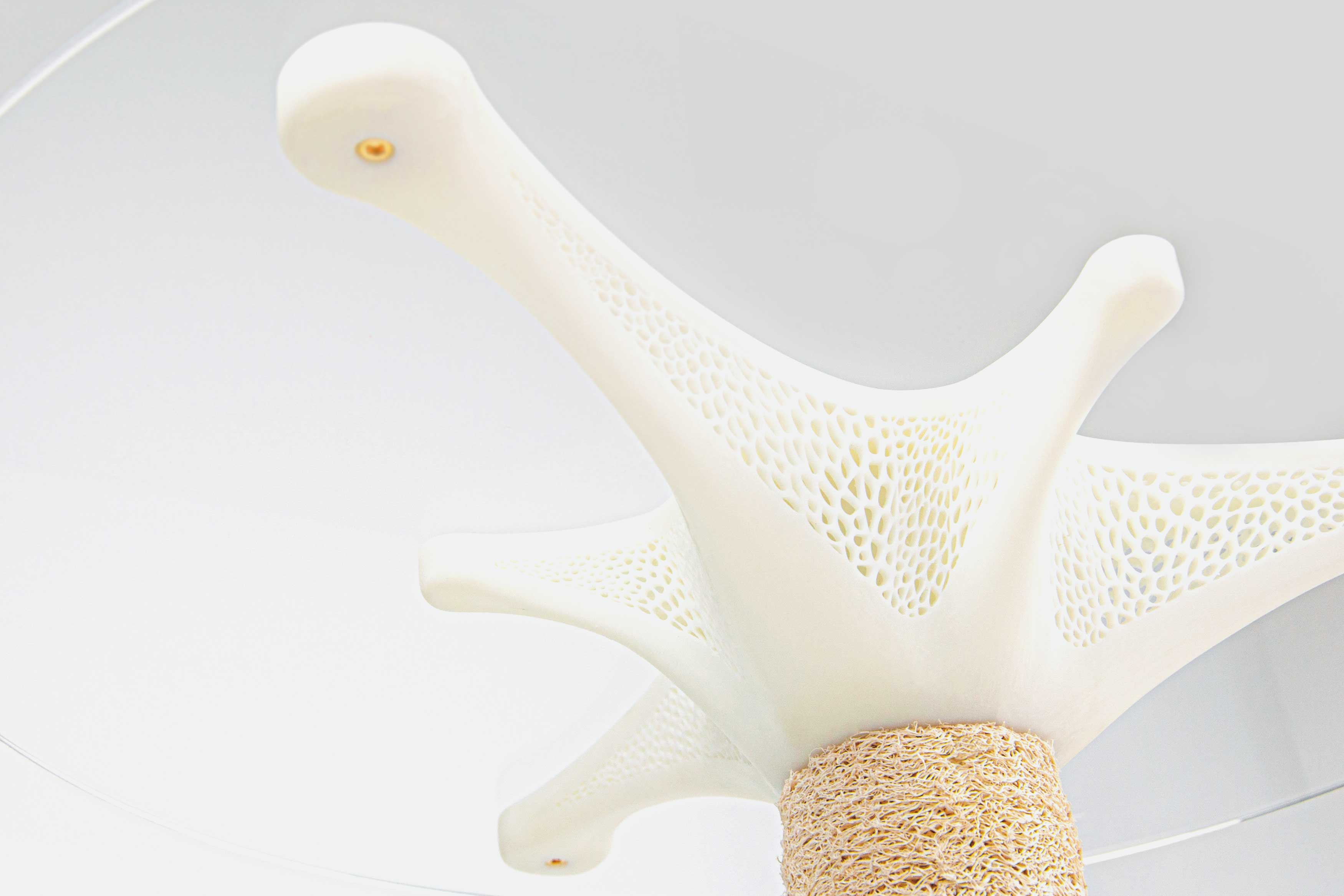 LUFFA Series 2.0，3D printing table，furniture，2021 red dot design concept award，