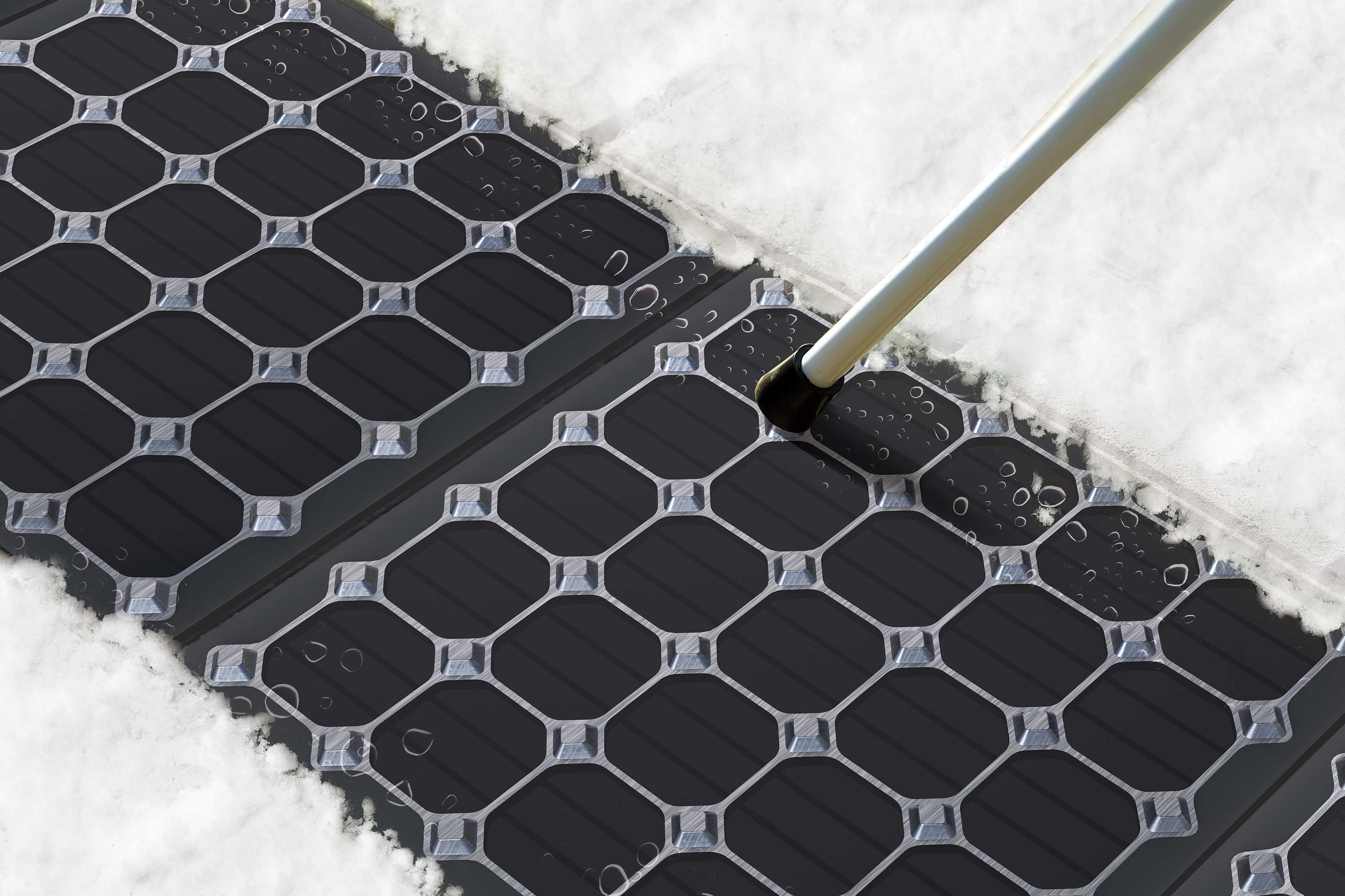 Self heating paving system，HEAT-TAC PAVING，Outdoor facilities，2021 red dot design concept award，