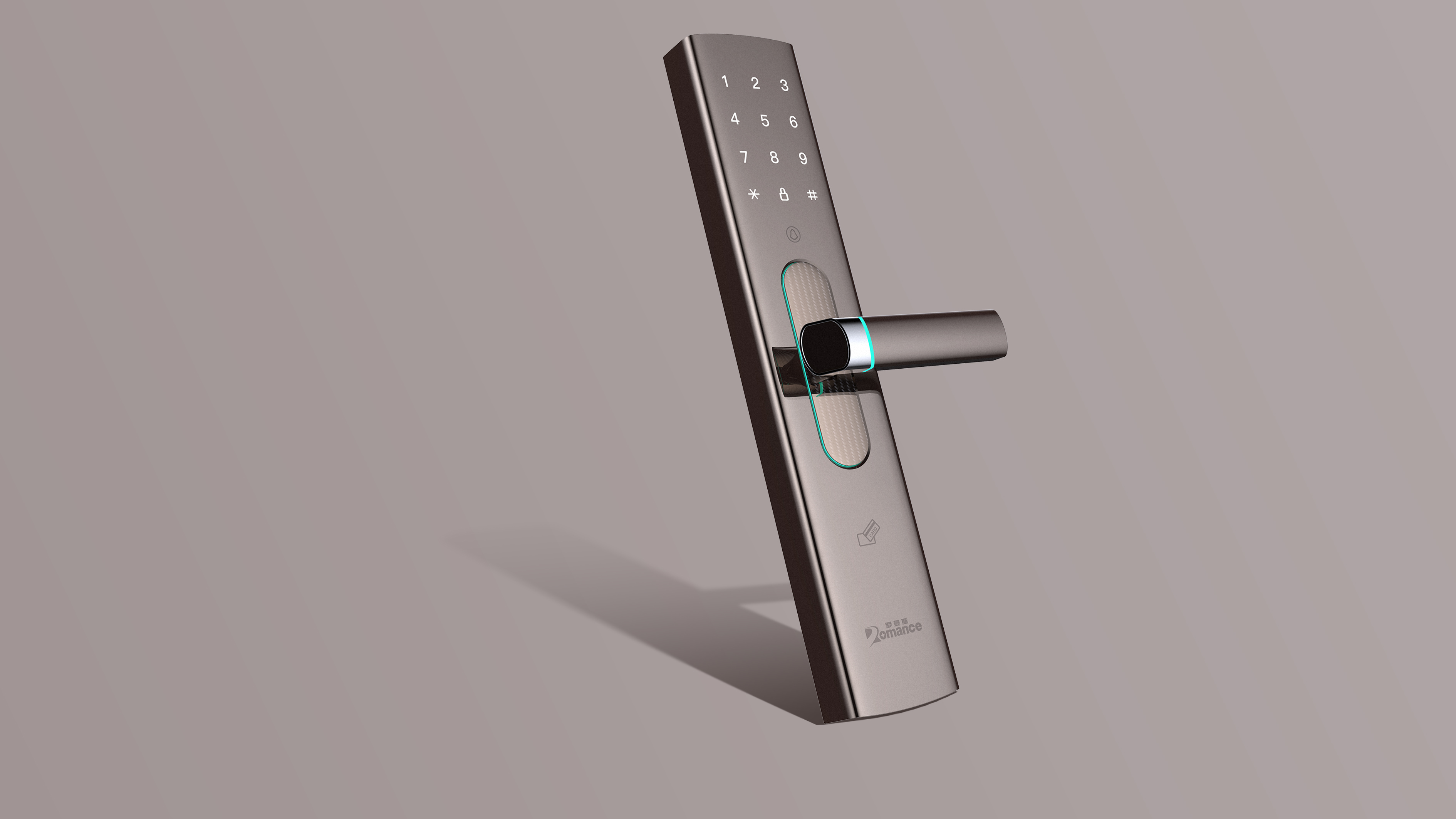 Intelligent door lock，industrial design，product design，