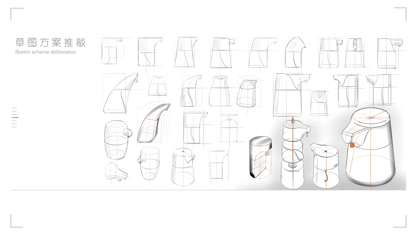 Collection of industrial design works，