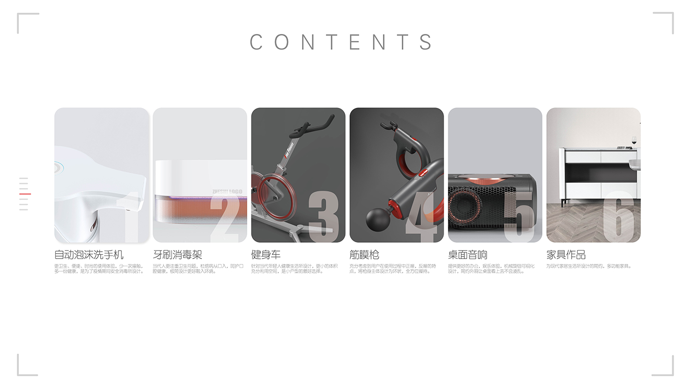 Collection of industrial design works，