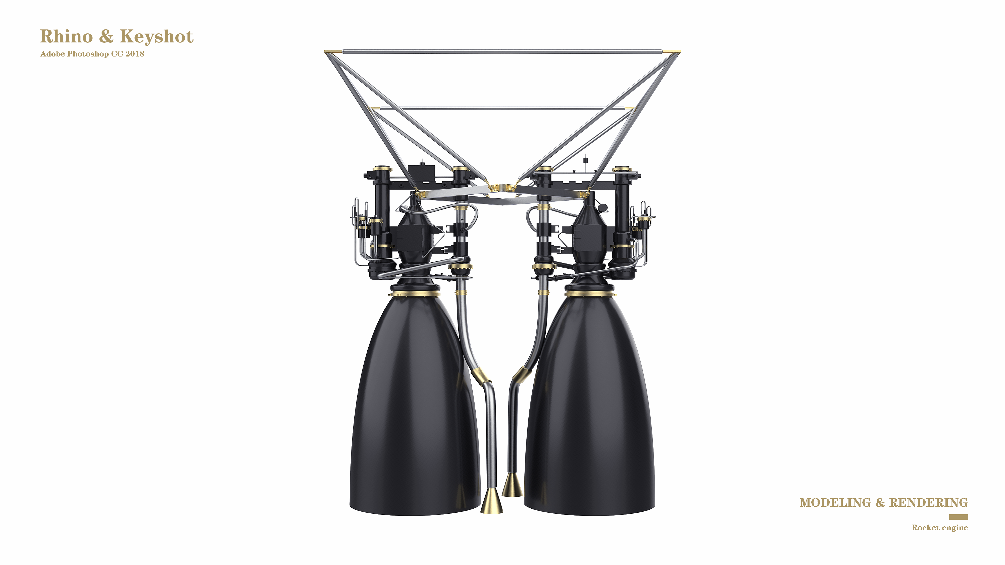 Rocket, engine, satellite，