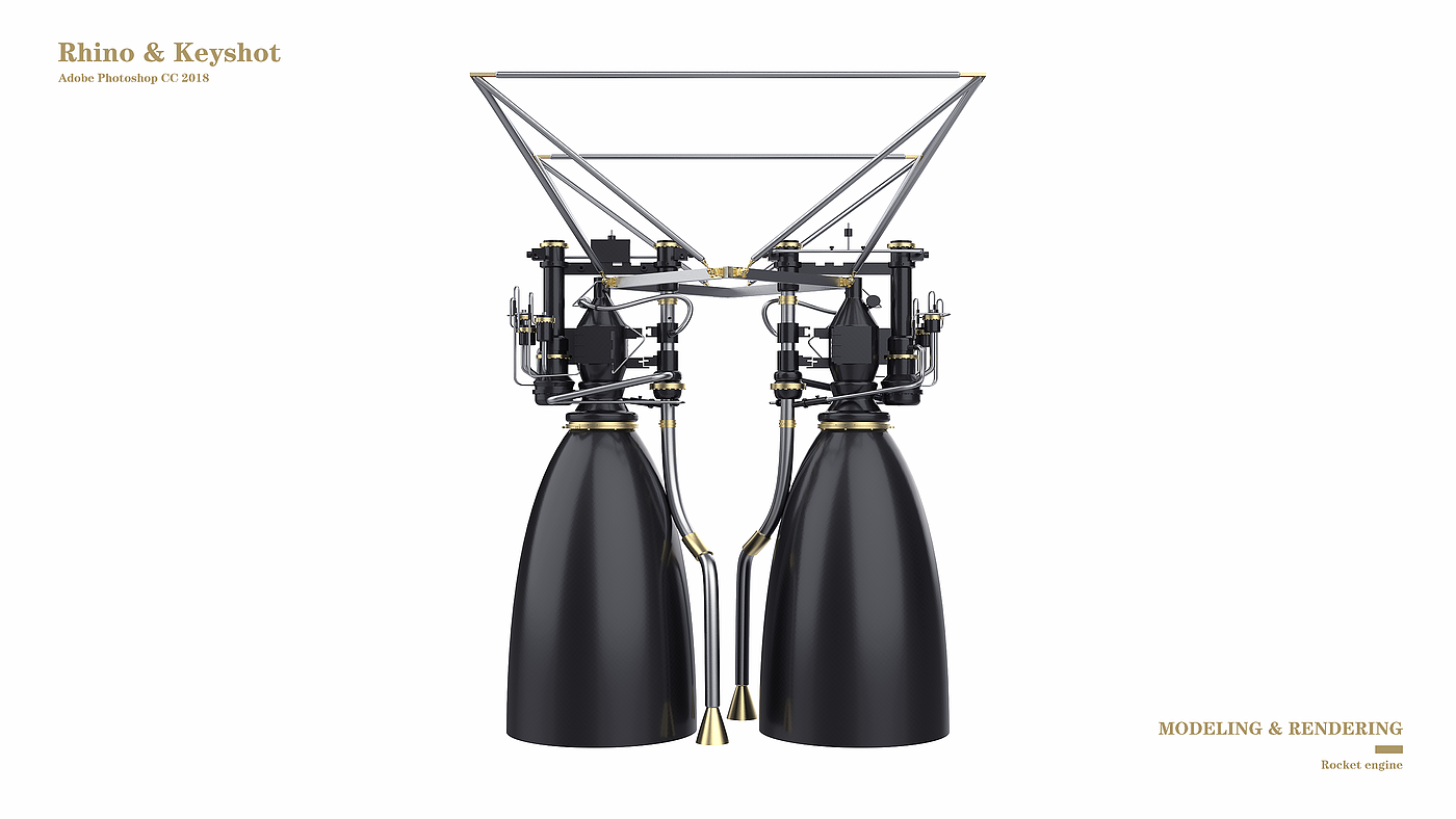 Rocket, engine, satellite，