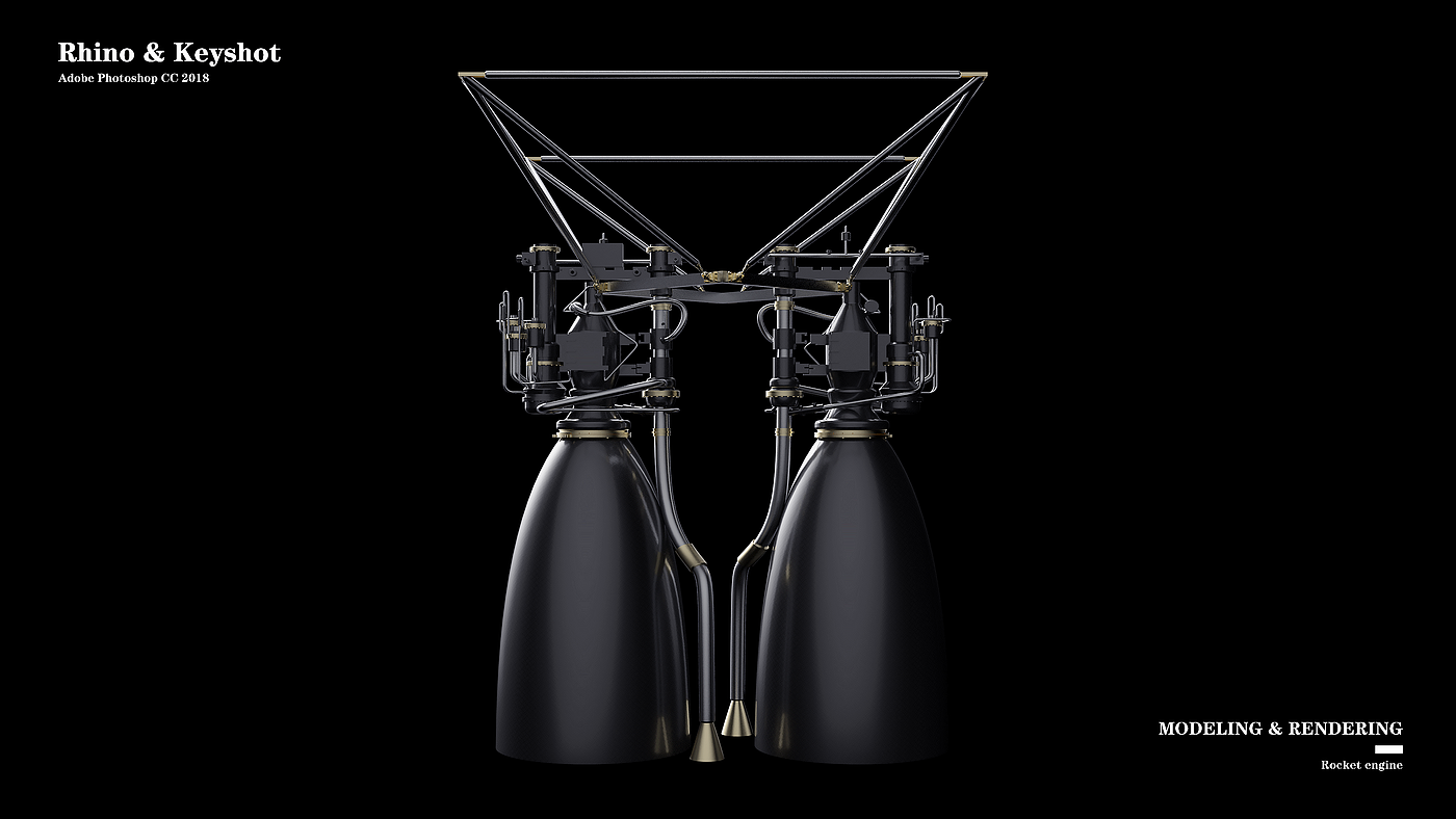 Rocket, engine, satellite，
