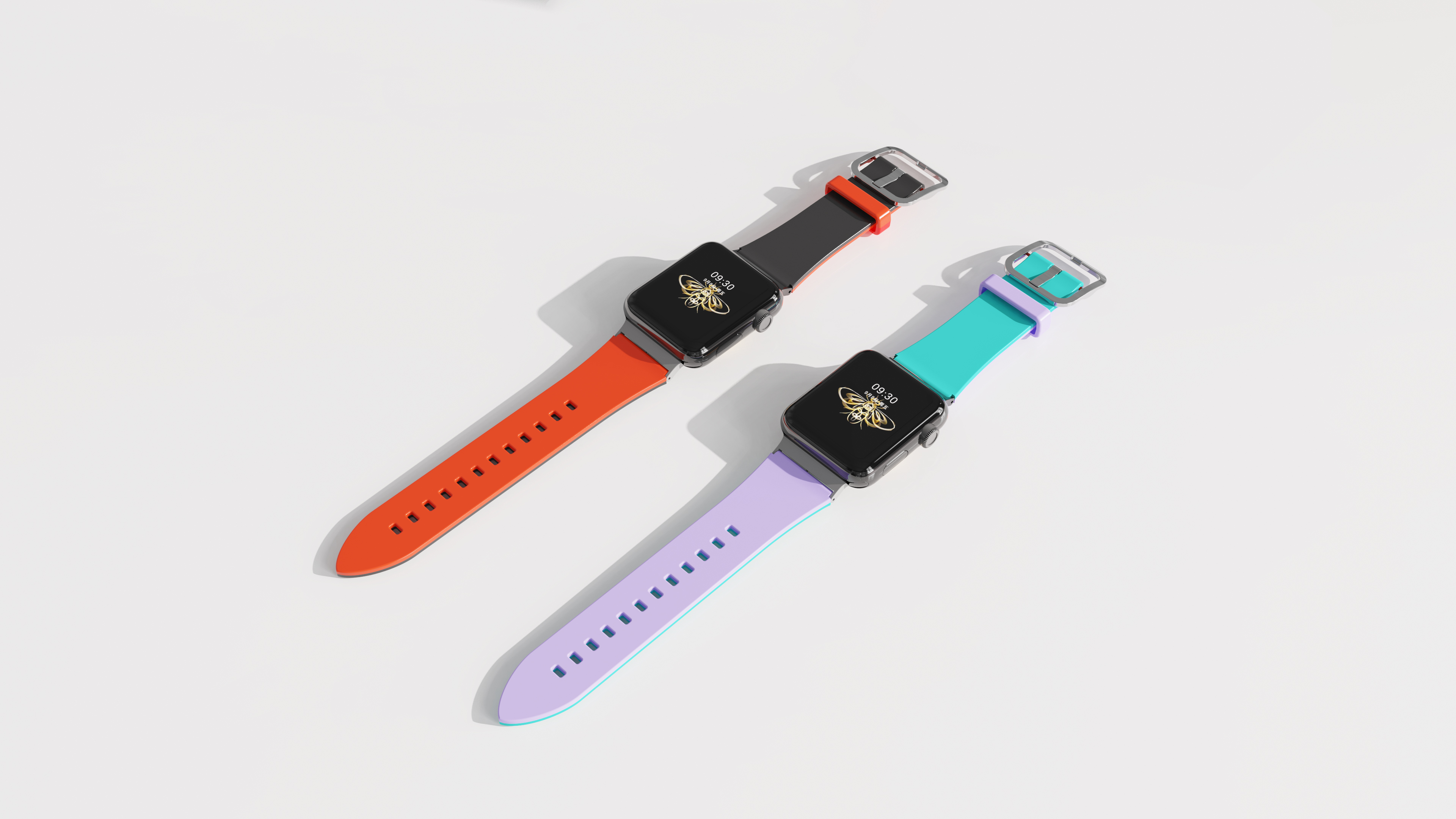 Watch strap，rotate，