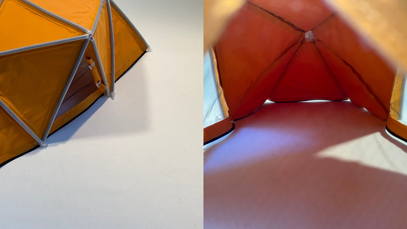 outdoors，Tent design，industrial design，