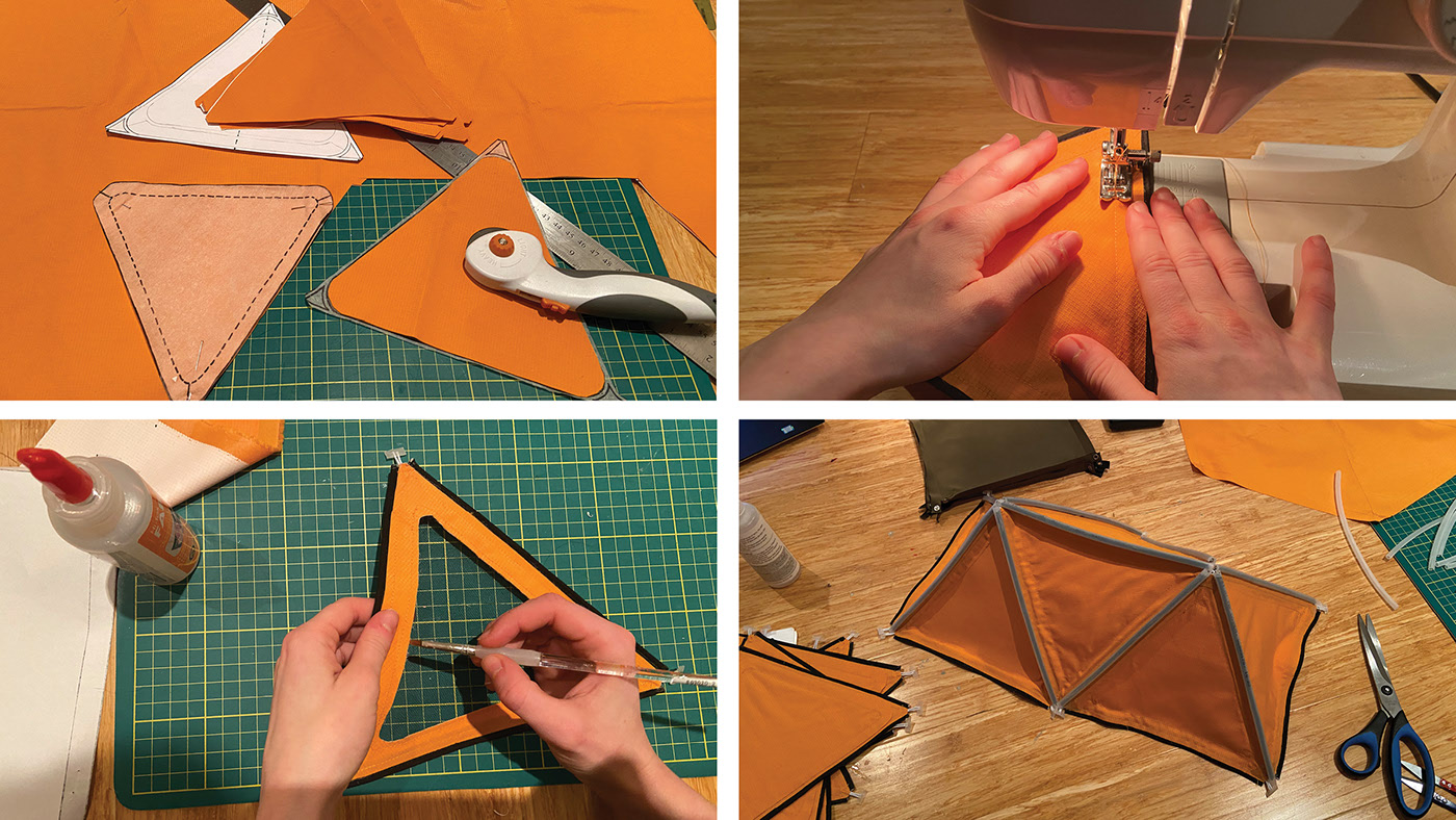 outdoors，Tent design，industrial design，