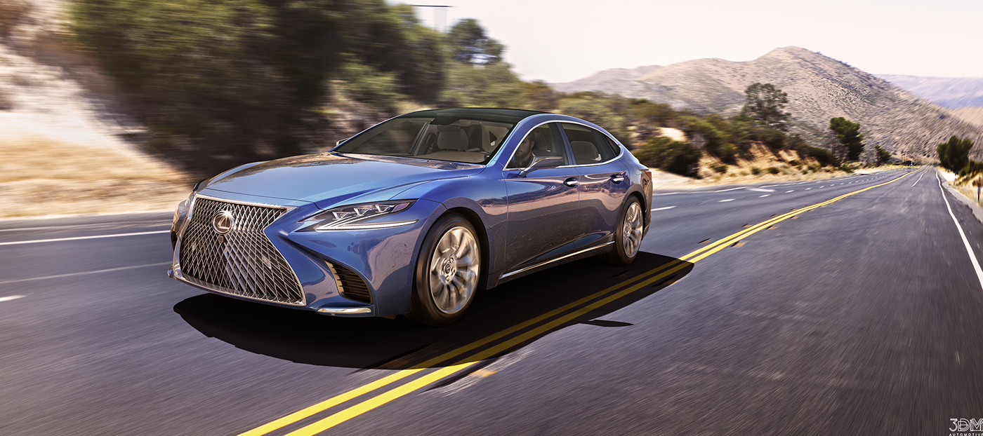 Render，LEXUS，vehicle，Model，