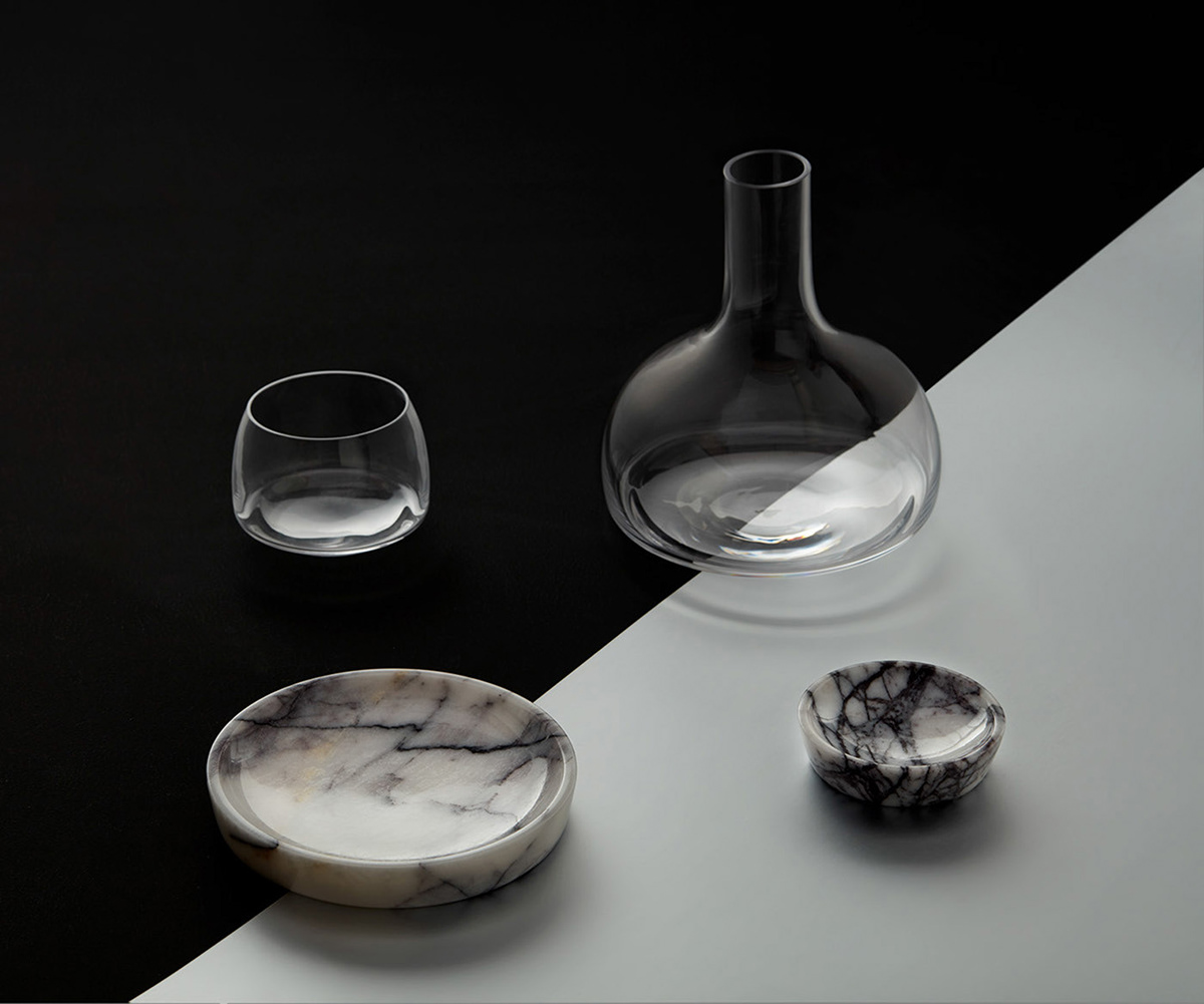 Wine Glass，Glass，Marble，