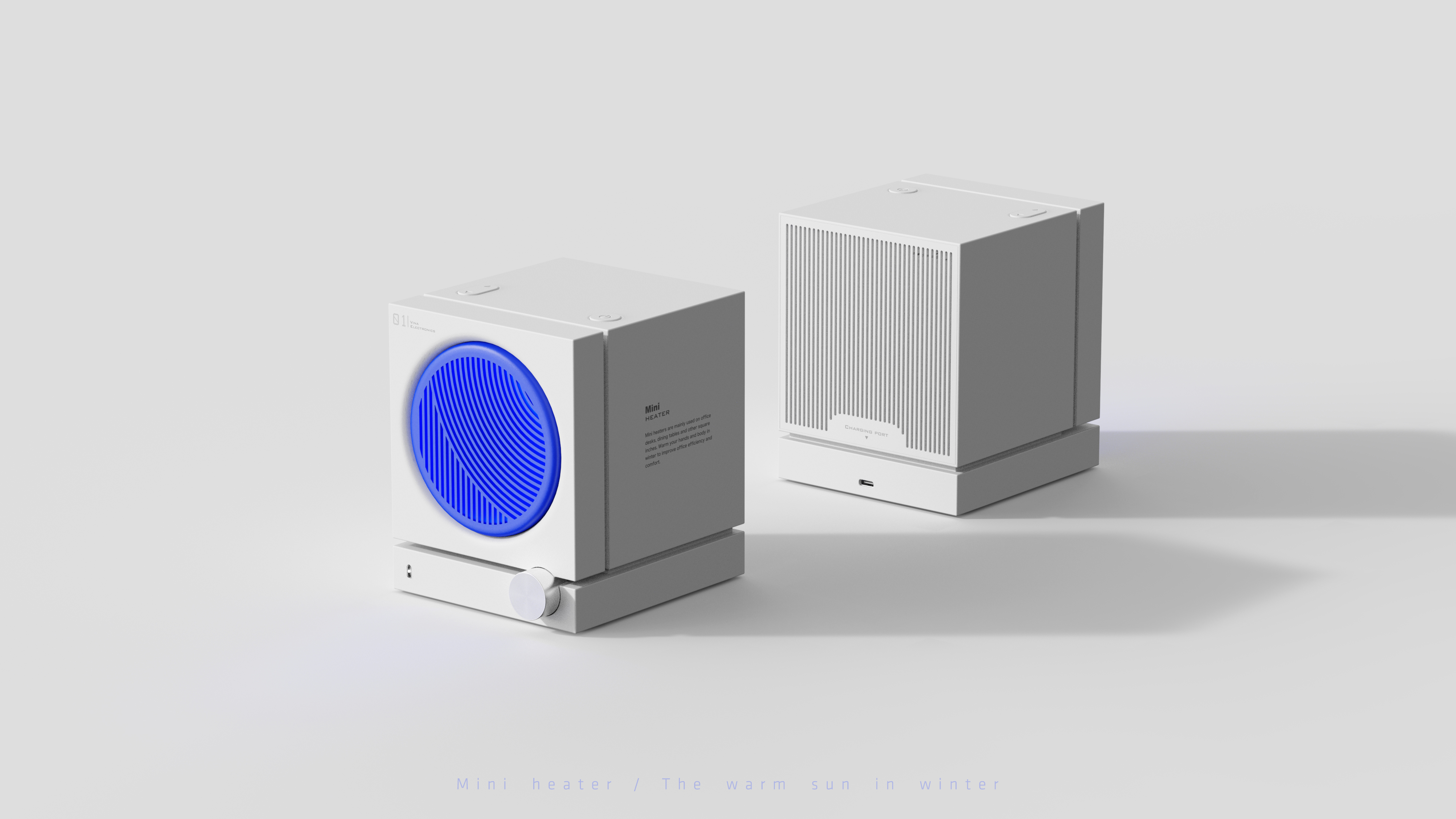 Air heater，Mini，Household appliances，air，intelligence，gift，Simple design，Fan，