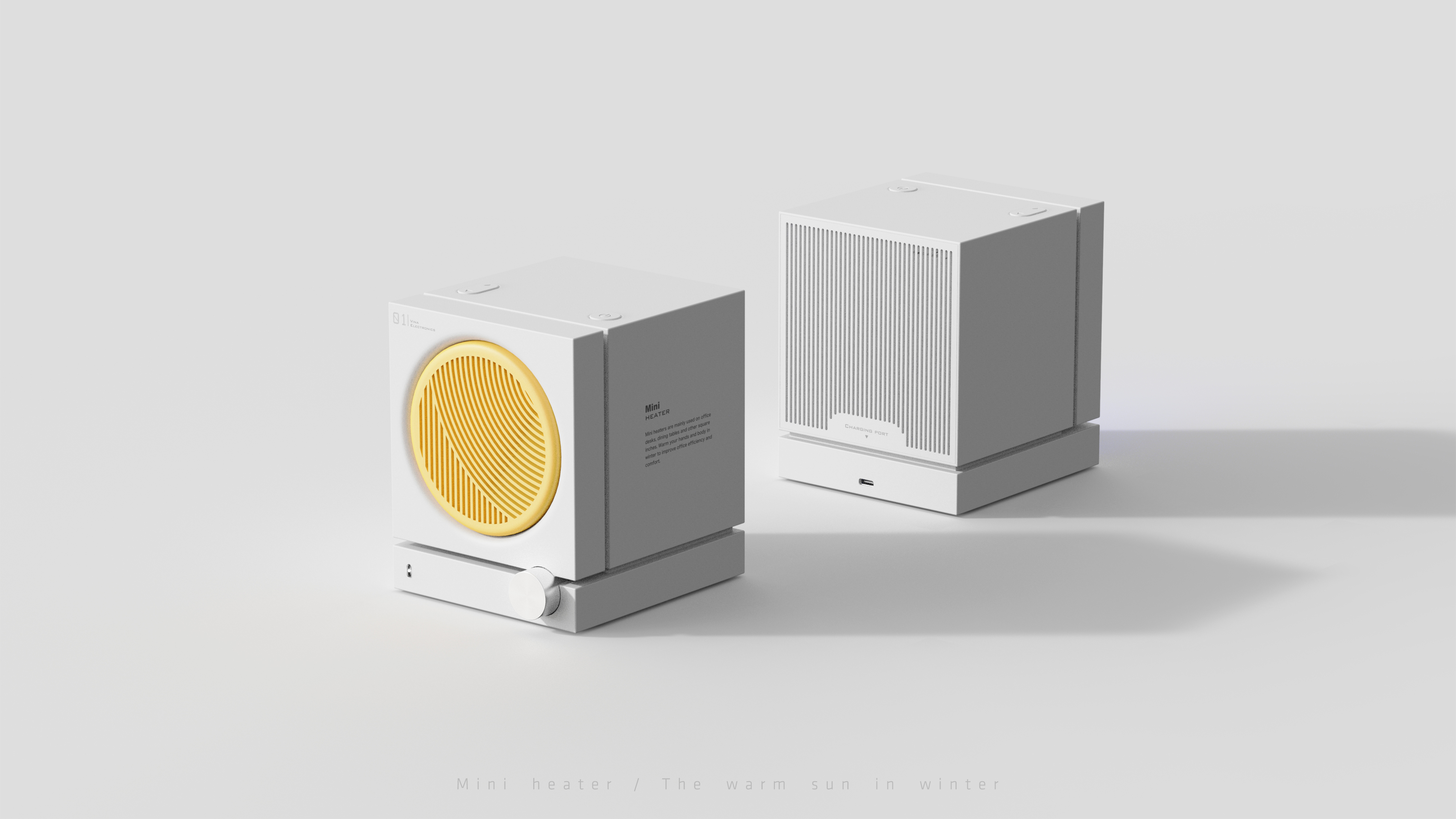 Air heater，Mini，Household appliances，air，intelligence，gift，Simple design，Fan，