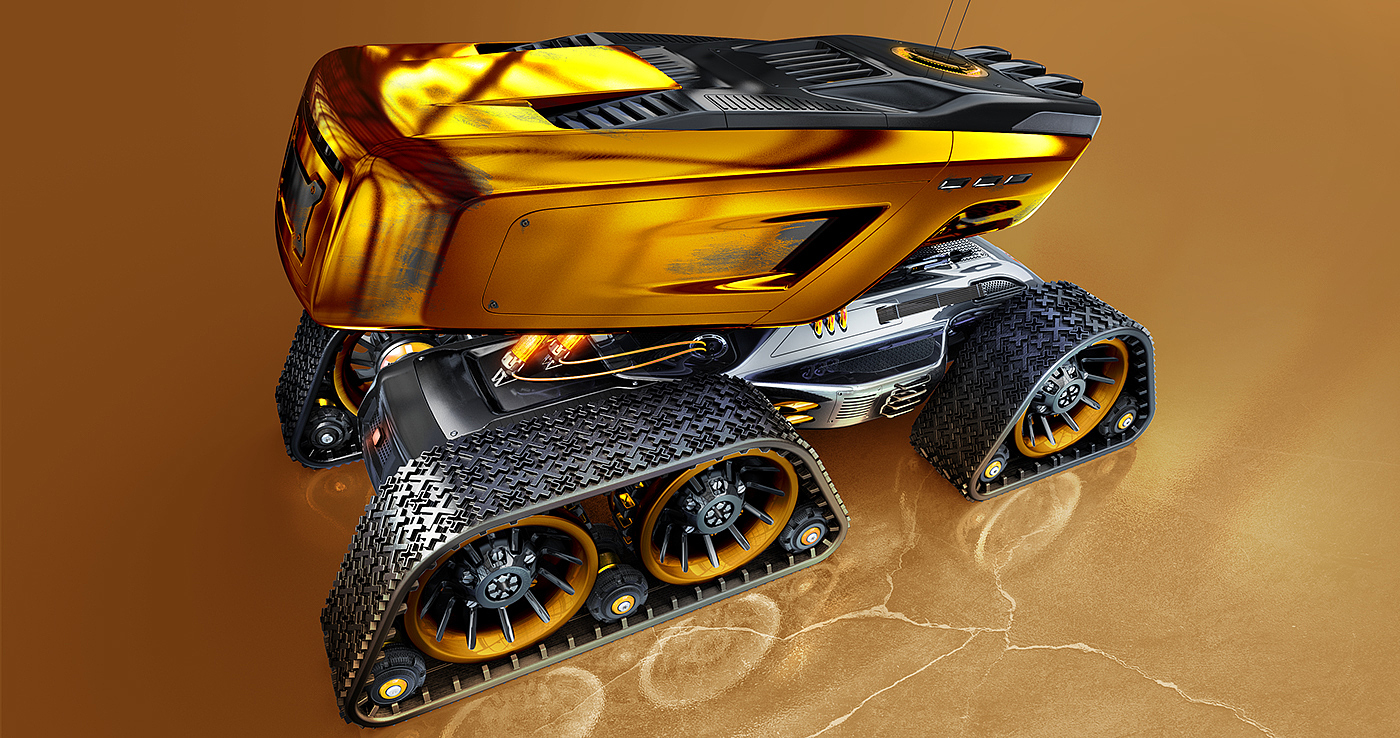 Sense of science and technology，vehicle，science fiction，conceptual design，
