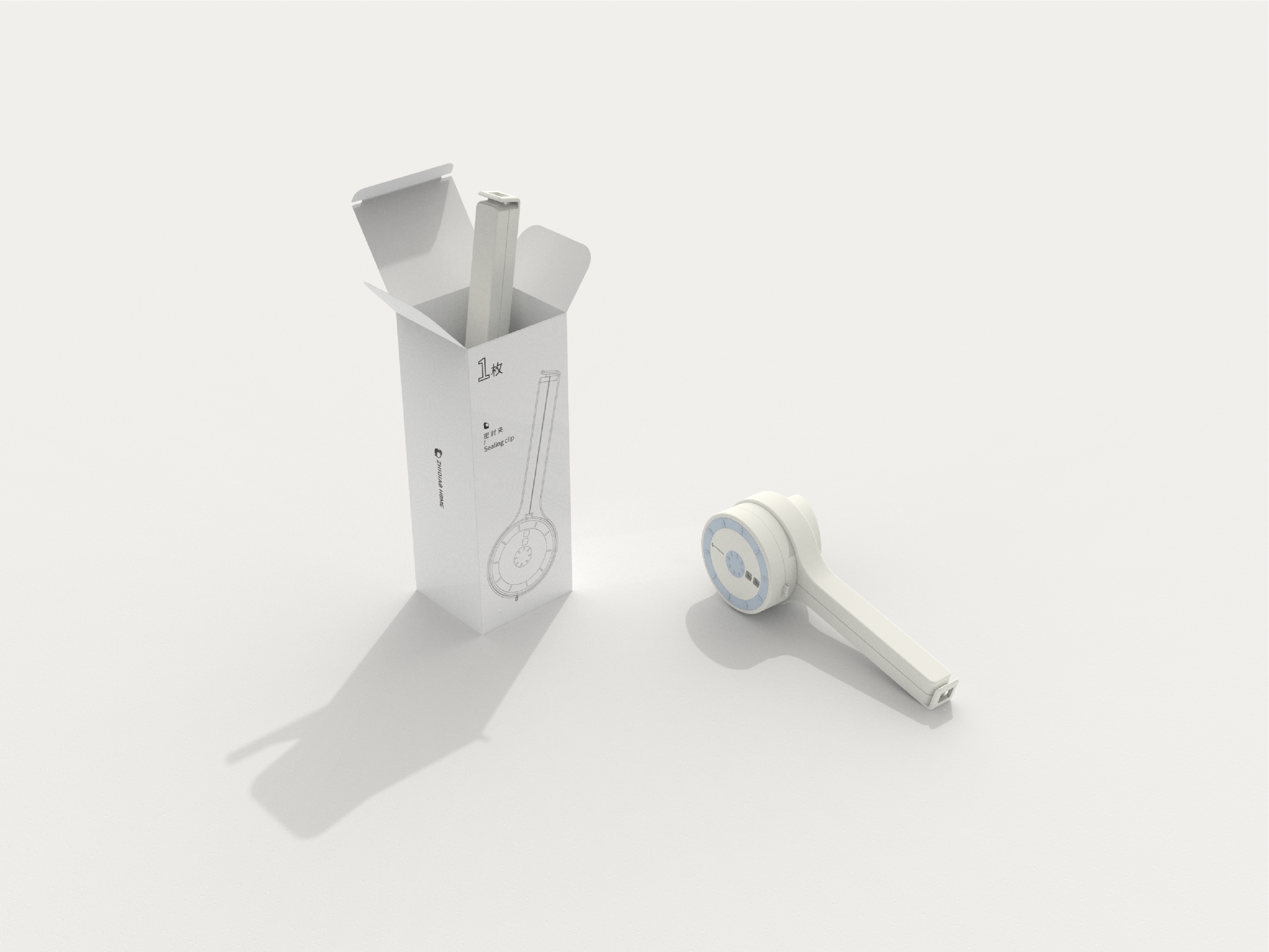 Kitchen supplies，Sealing clip，Clip，product design，Food clip，