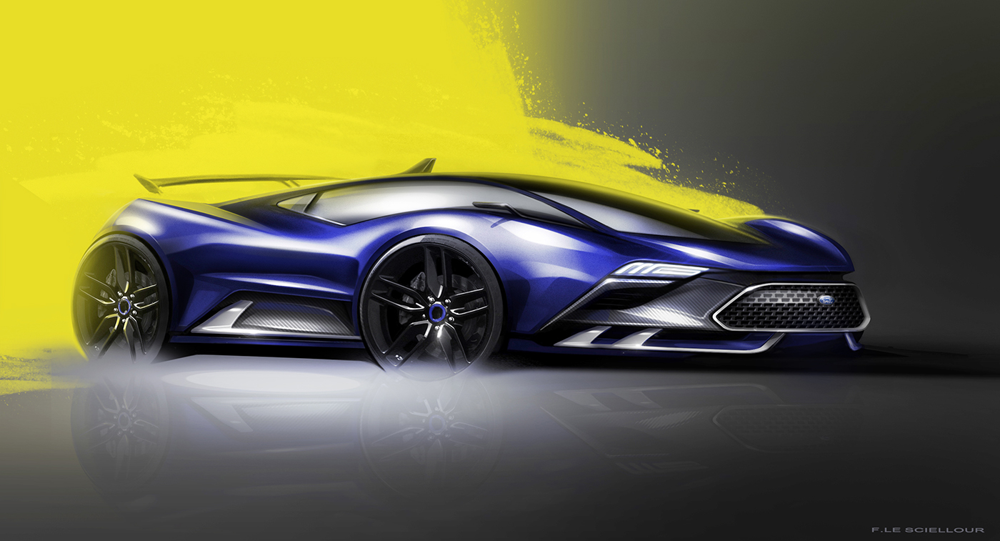 Automobile design，draft，Render，render，