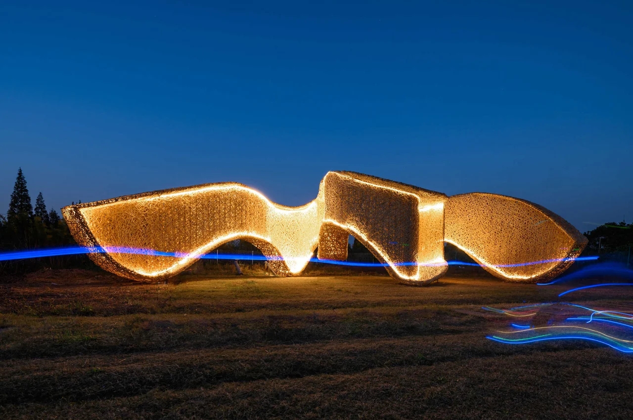 Interaction center，Scenery，Rural landscape，rural，Rural architecture，Bamboo Pavilion，LIN Architecture，Interactive design，