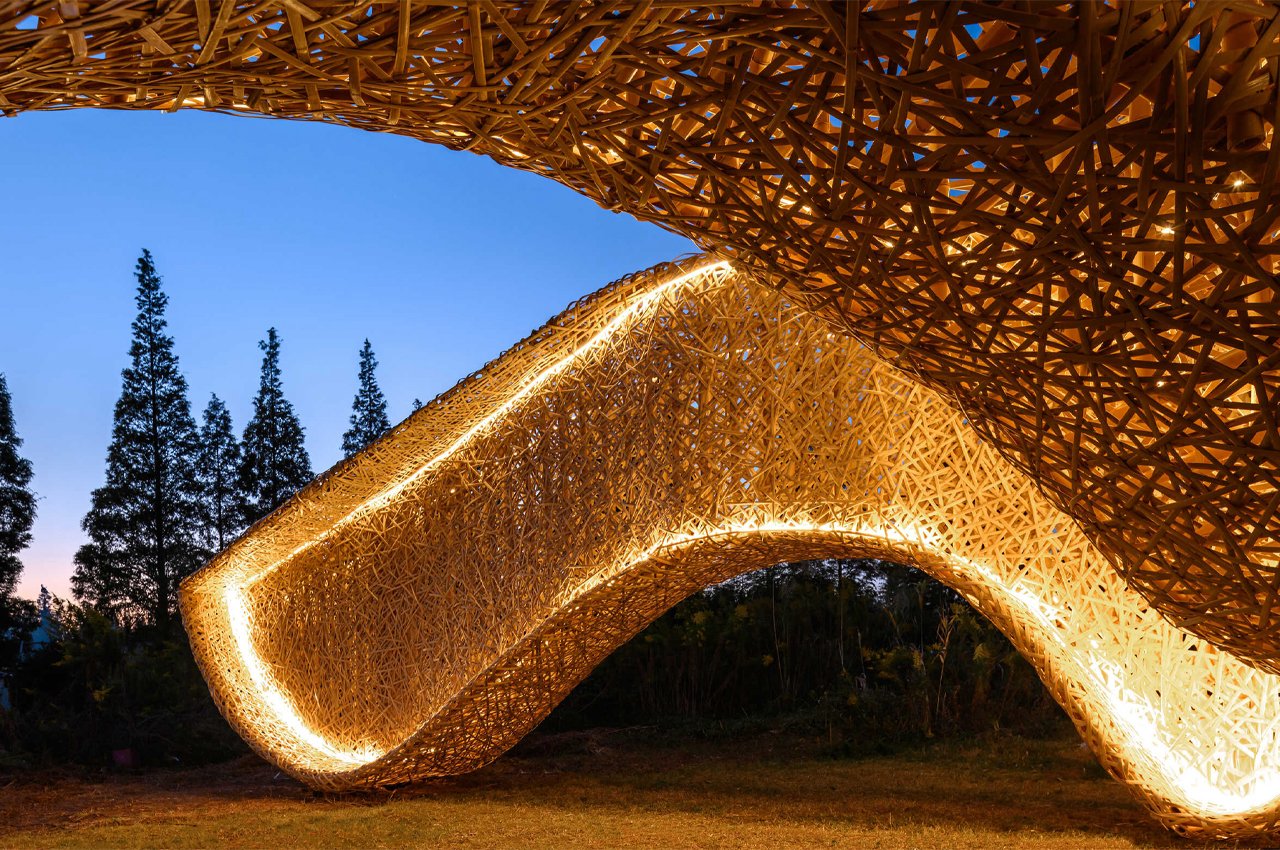 Interaction center，Scenery，Rural landscape，rural，Rural architecture，Bamboo Pavilion，LIN Architecture，Interactive design，