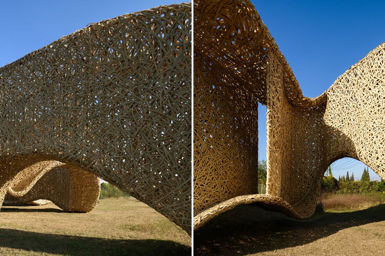 Interaction center，Scenery，Rural landscape，rural，Rural architecture，Bamboo Pavilion，LIN Architecture，Interactive design，