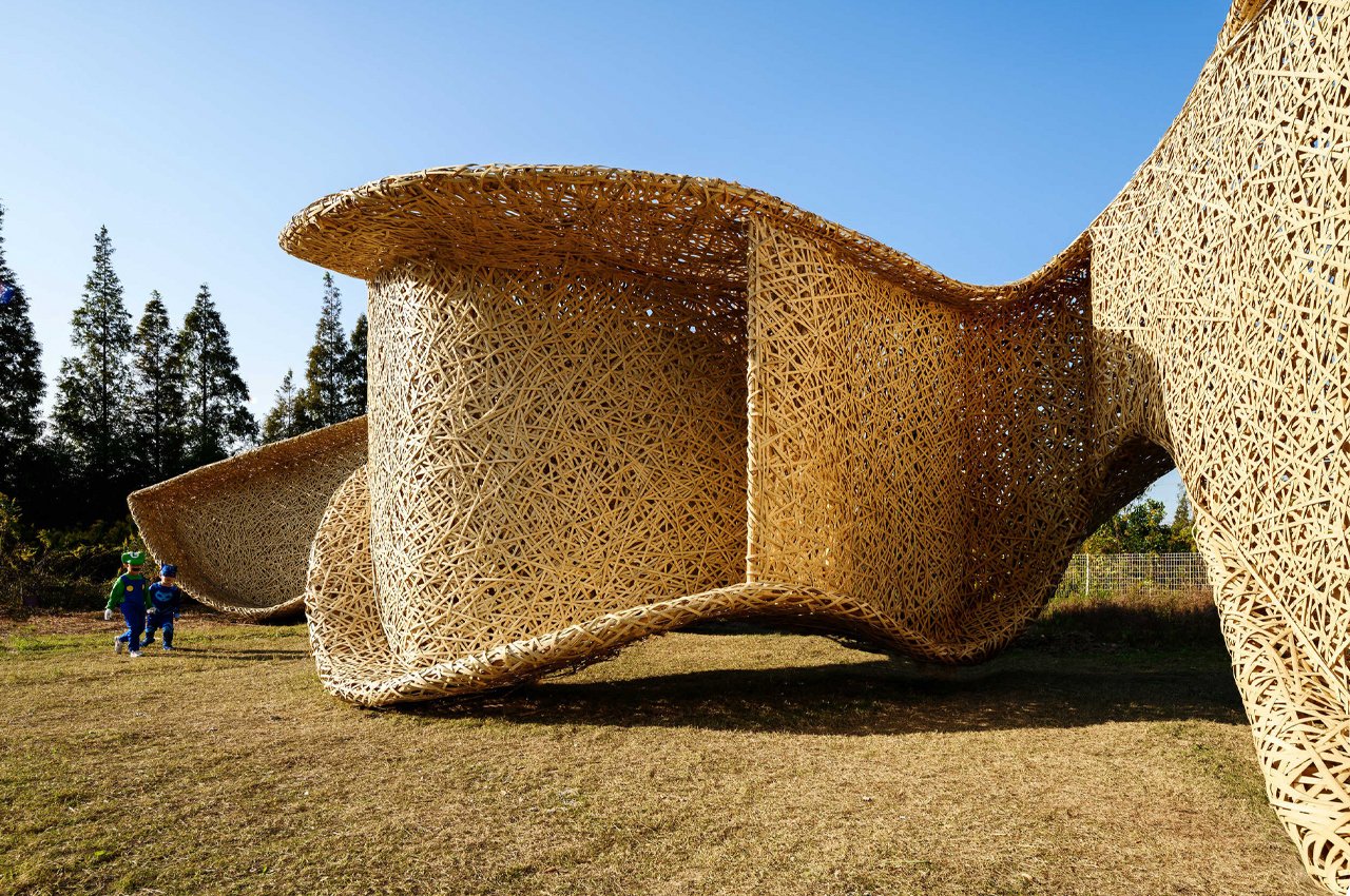 Interaction center，Scenery，Rural landscape，rural，Rural architecture，Bamboo Pavilion，LIN Architecture，Interactive design，