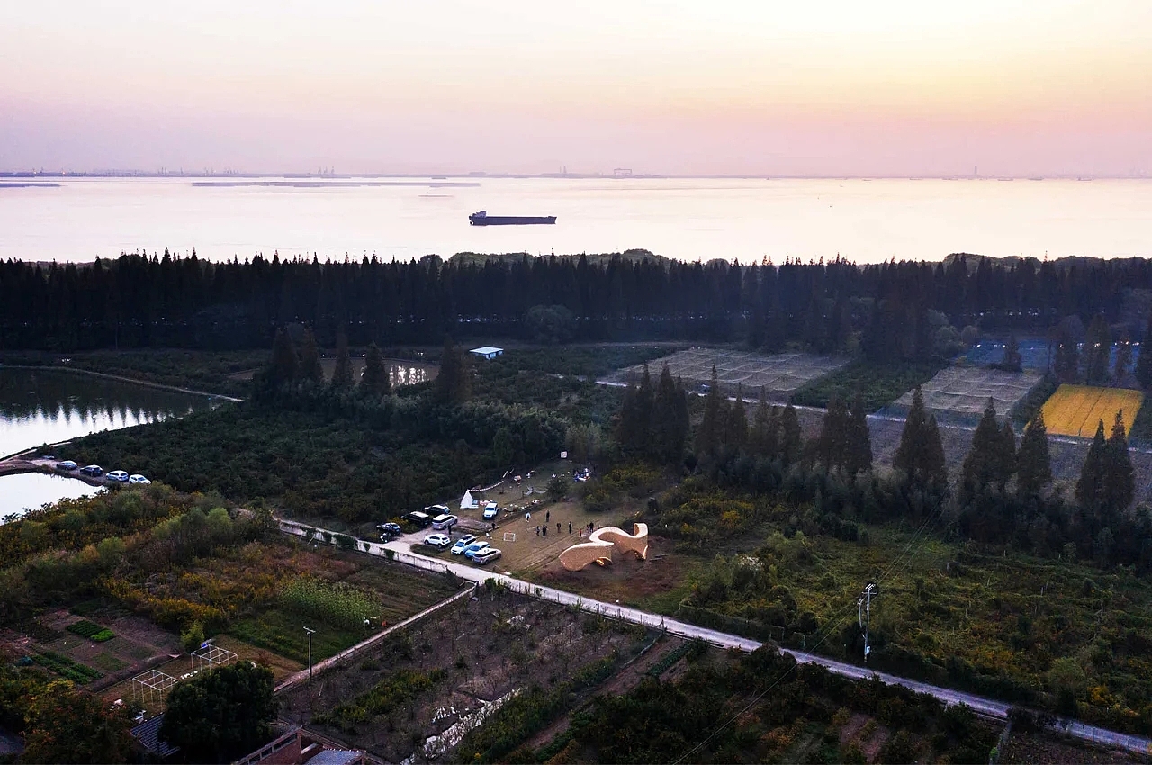 Interaction center，Scenery，Rural landscape，rural，Rural architecture，Bamboo Pavilion，LIN Architecture，Interactive design，