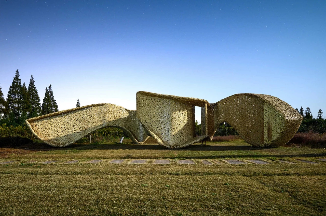 Interaction center，Scenery，Rural landscape，rural，Rural architecture，Bamboo Pavilion，LIN Architecture，Interactive design，
