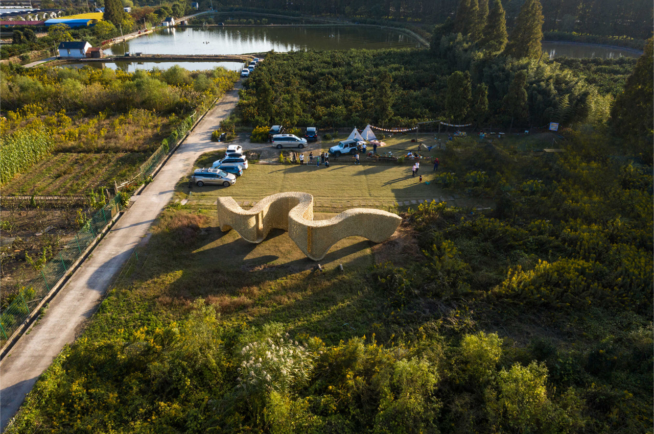 Interaction center，Scenery，Rural landscape，rural，Rural architecture，Bamboo Pavilion，LIN Architecture，Interactive design，