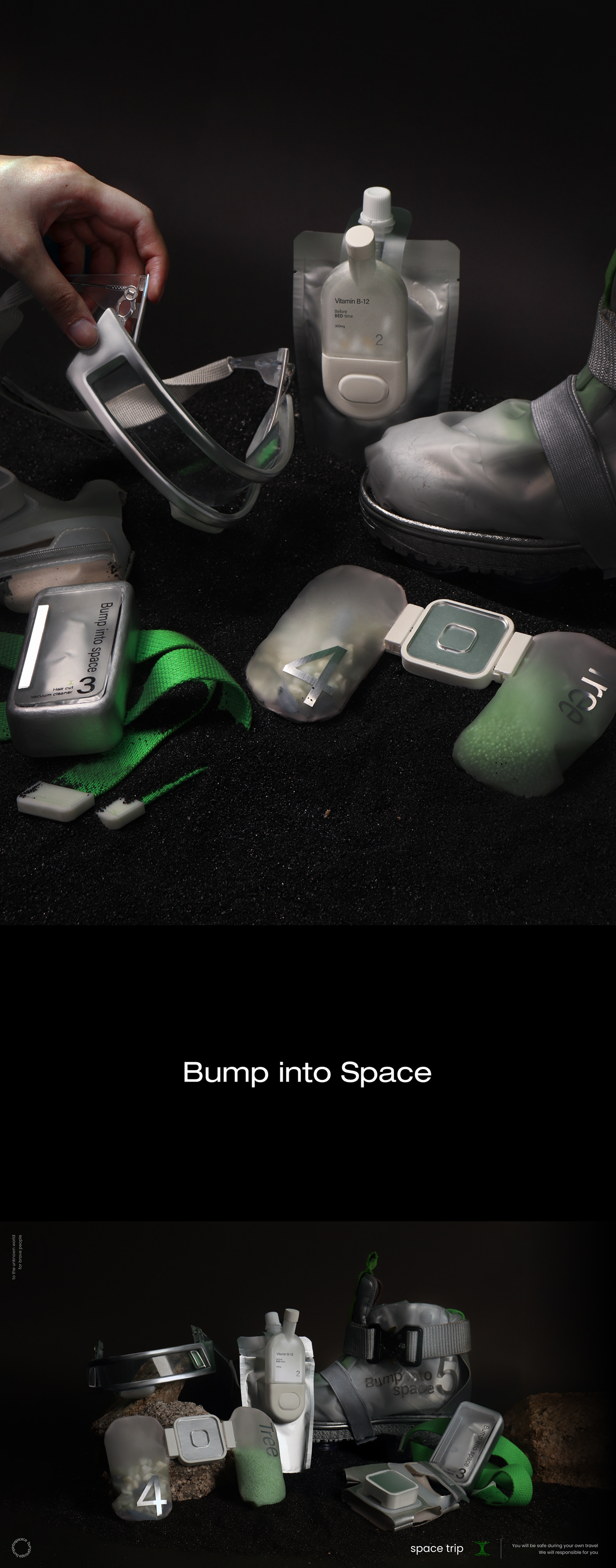 bump，space travel，Series products，product design，