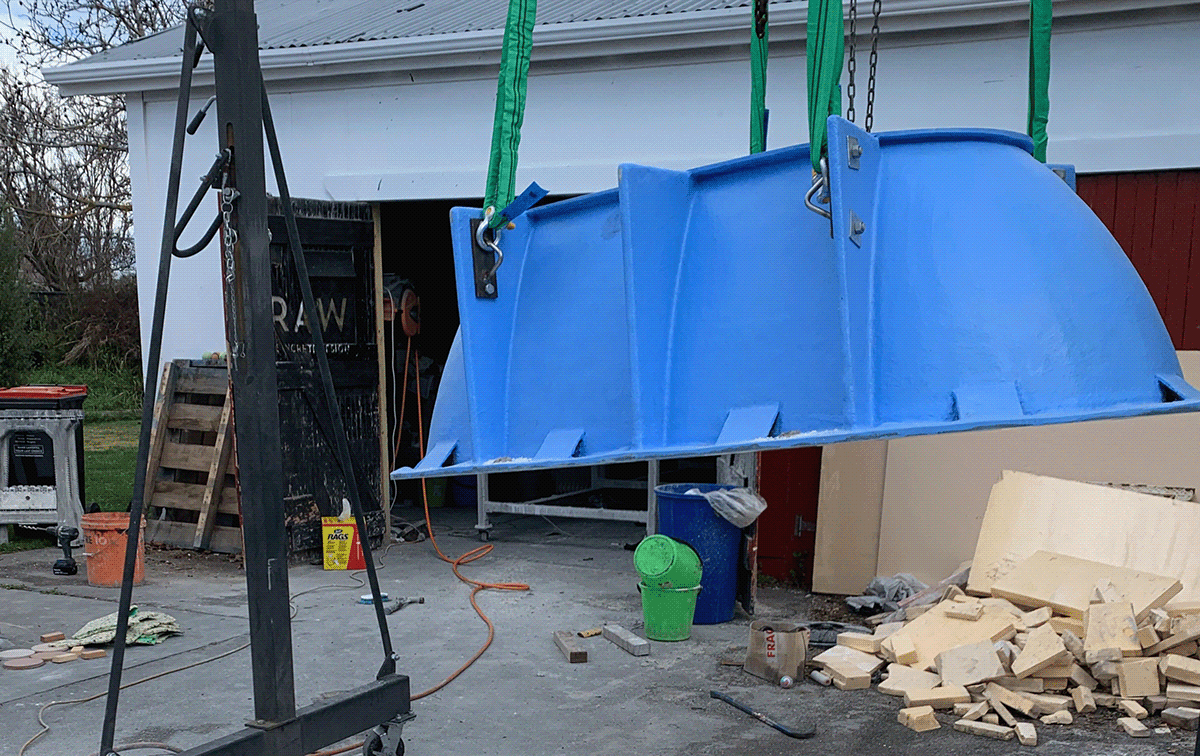 Barnaby Ward，Concrete bathtub，Concrete design，Repeatable manufacturing，glass fibre，Fusion 360，Detail design，