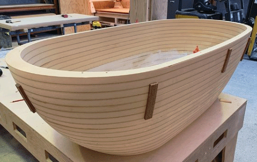 Barnaby Ward，Concrete bathtub，Concrete design，Repeatable manufacturing，glass fibre，Fusion 360，Detail design，