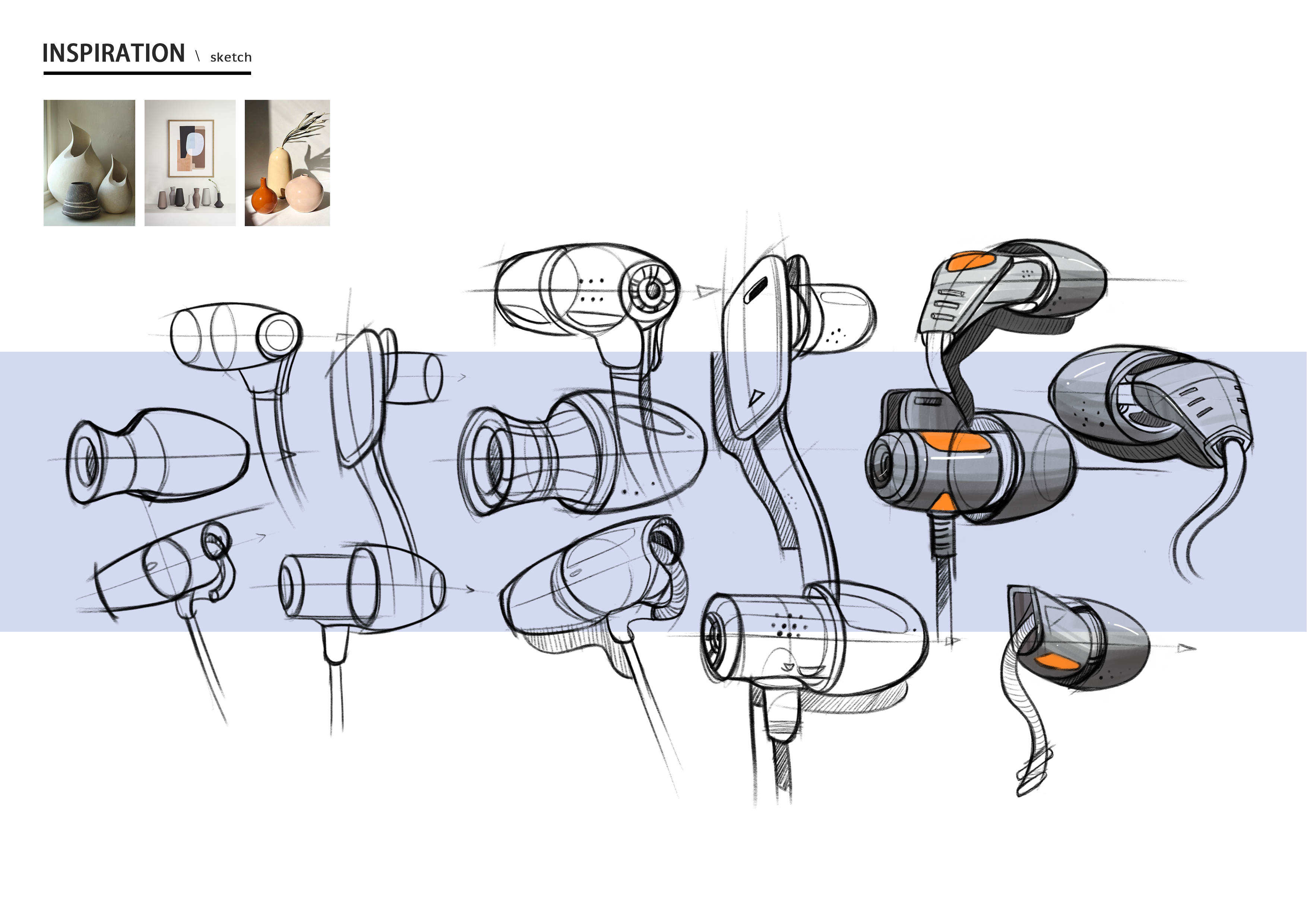 Hand drawn products，