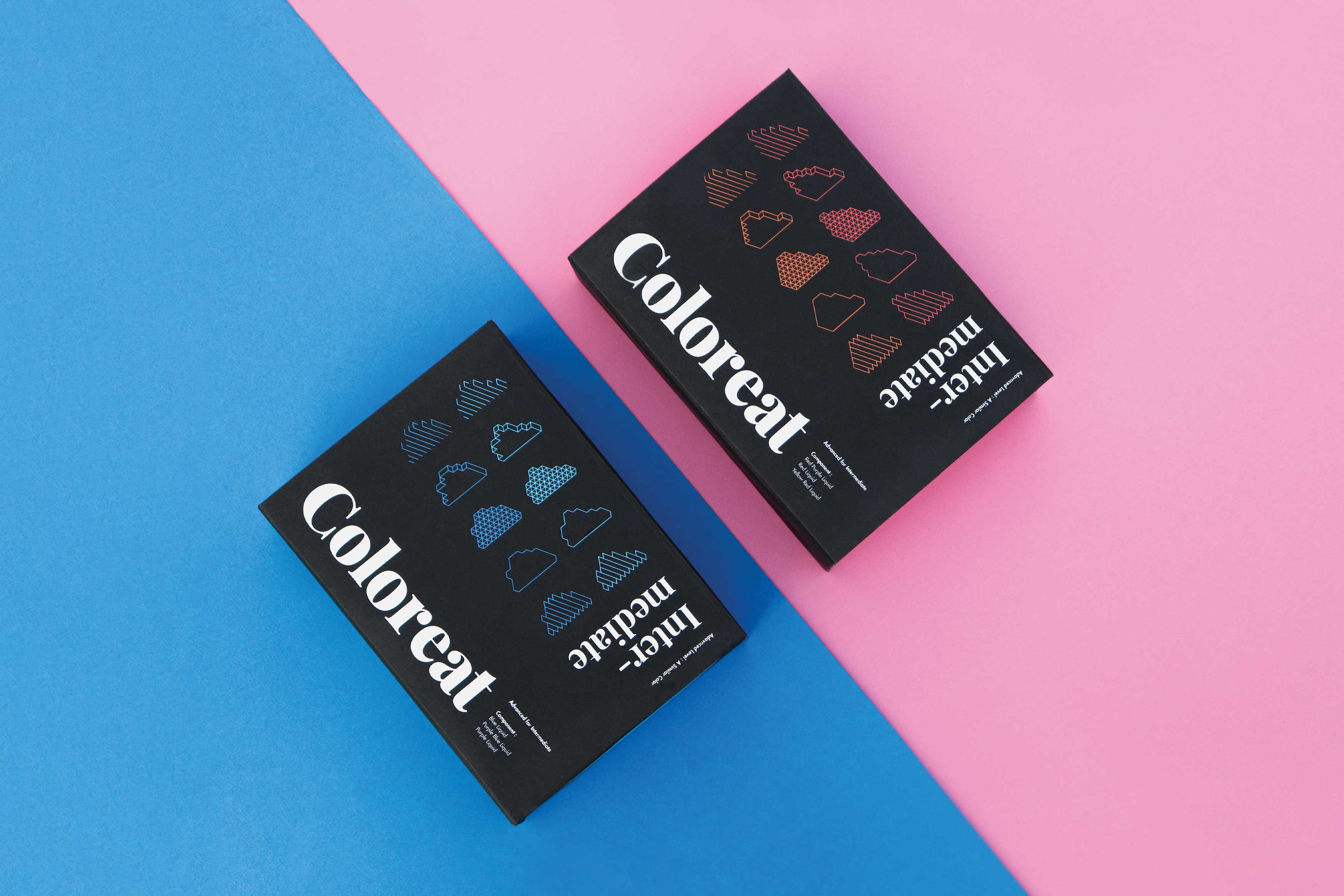 Coloreat，Colored food packaging，packing design，2021 red dot design concept award，