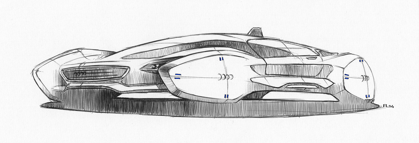 Hand drawn，draft，automobile，locomotive，