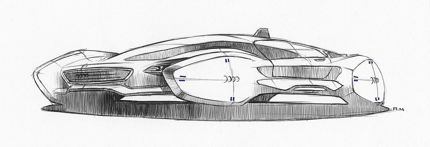 Hand drawn，draft，automobile，locomotive，