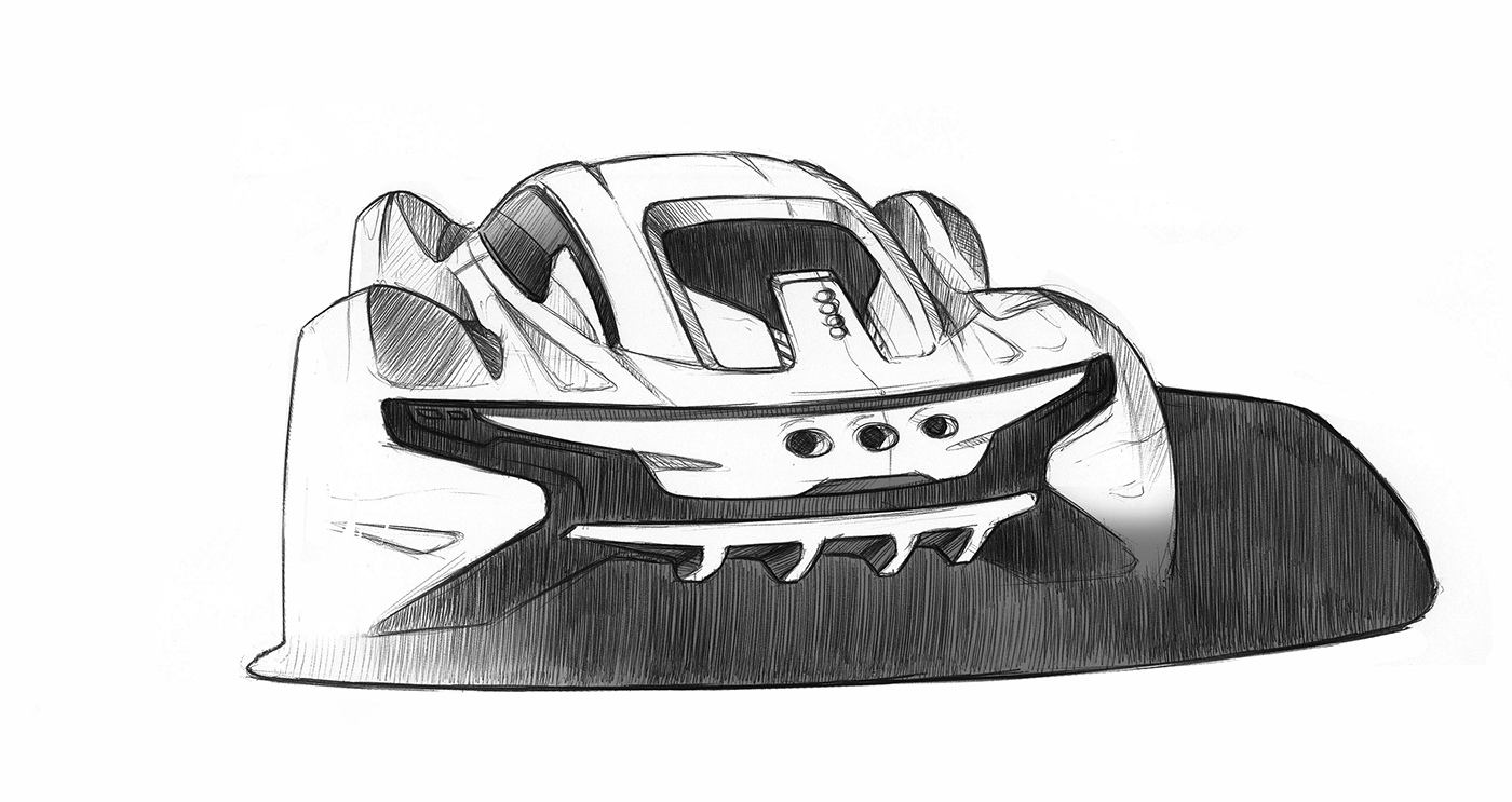 Hand drawn，draft，automobile，locomotive，