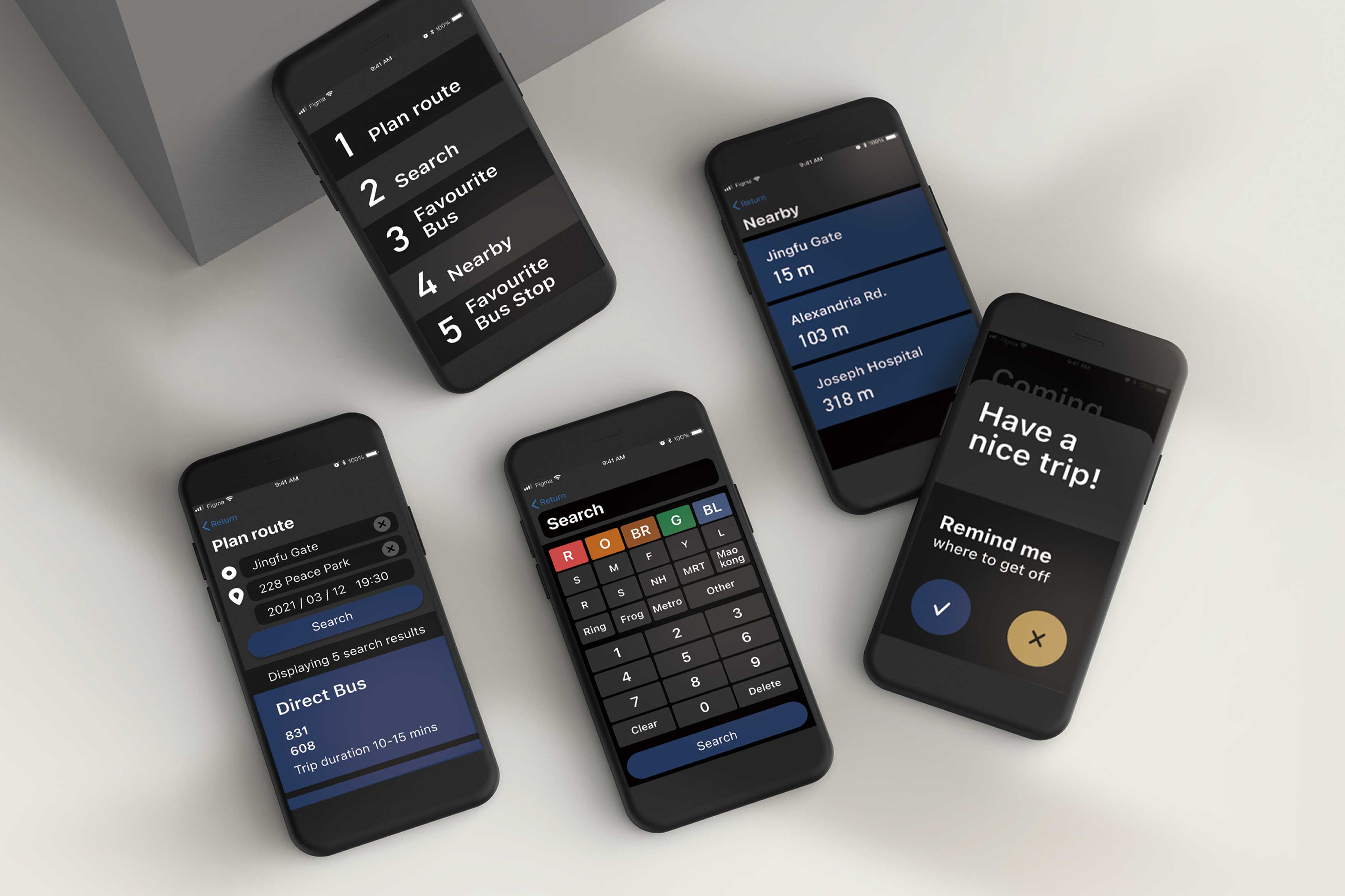 EyeBus，Transport services for the visually impaired，application program，2021 red dot design concept award，
