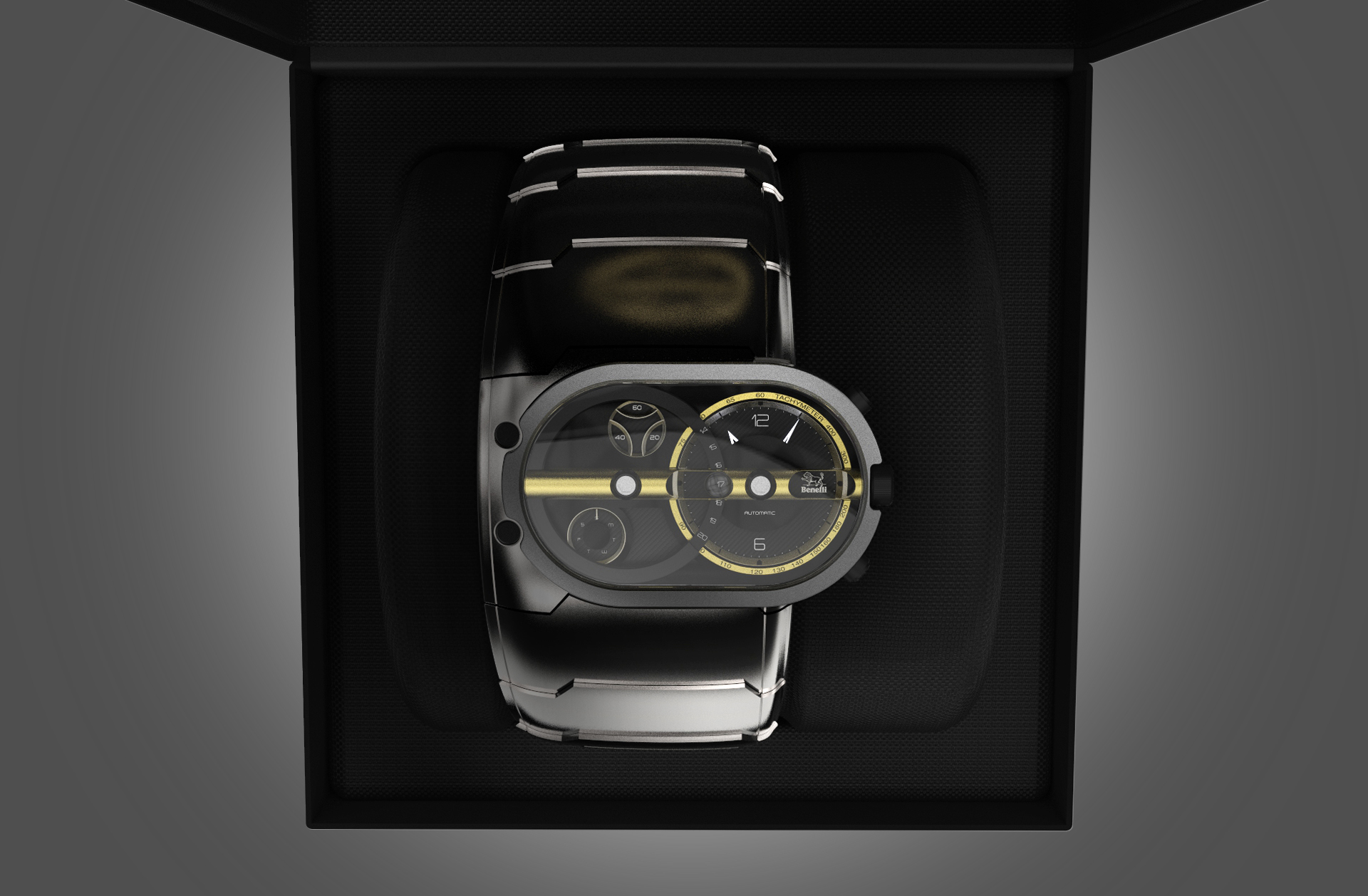 贝纳利,benelli,摩托车,概念设计,手表设计,概念手表