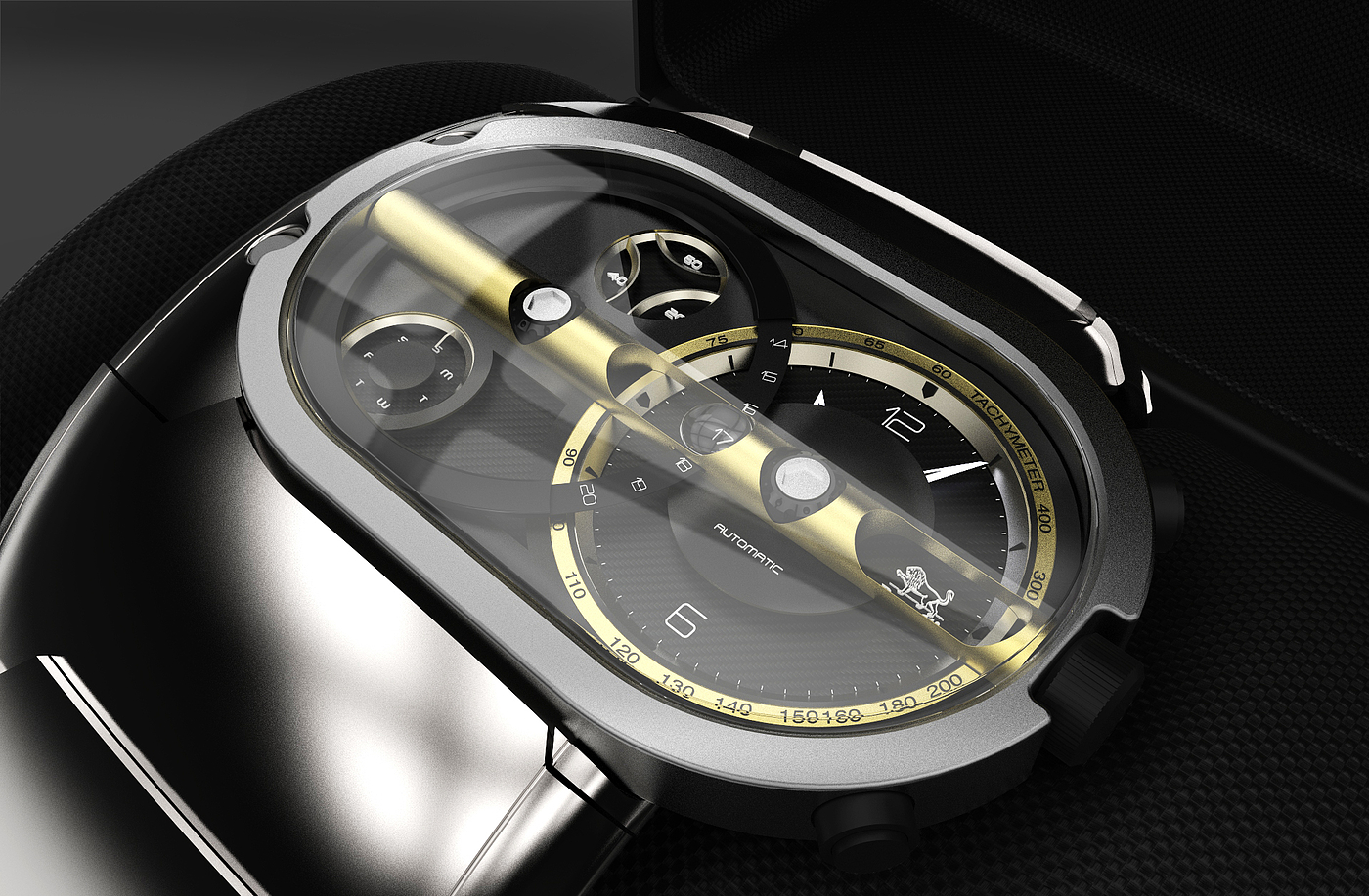 贝纳利，benelli，摩托车，概念设计，手表设计，概念手表，