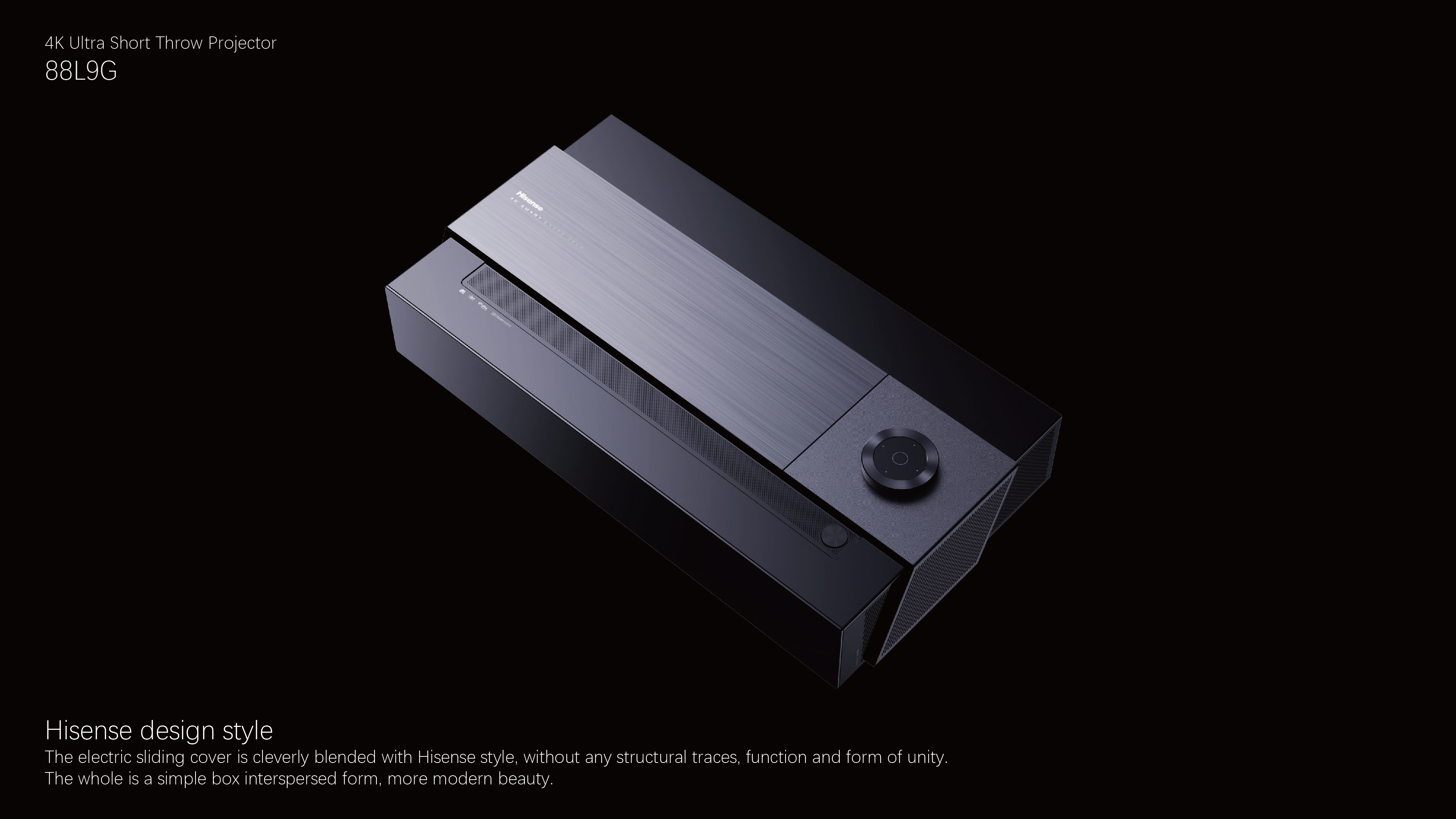 Projection，Hisense，television，Laser TV，industrial design，