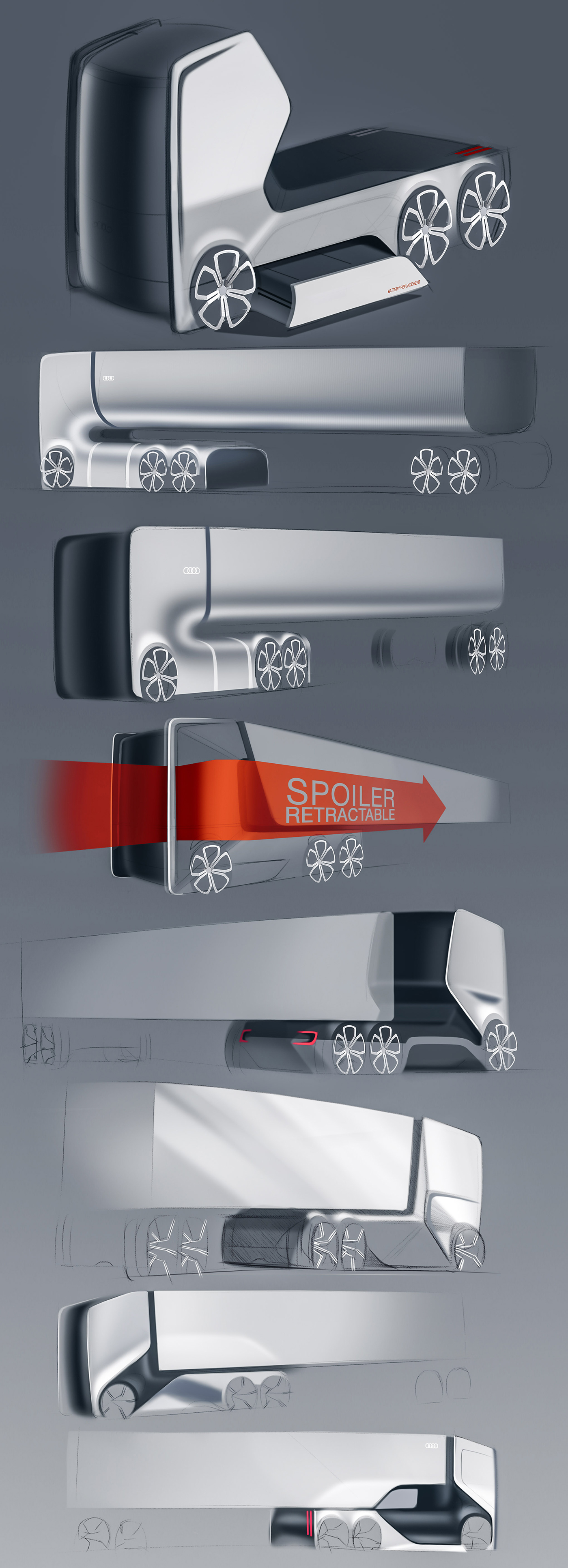 truck，automation，automobile，Concept Car，audi，