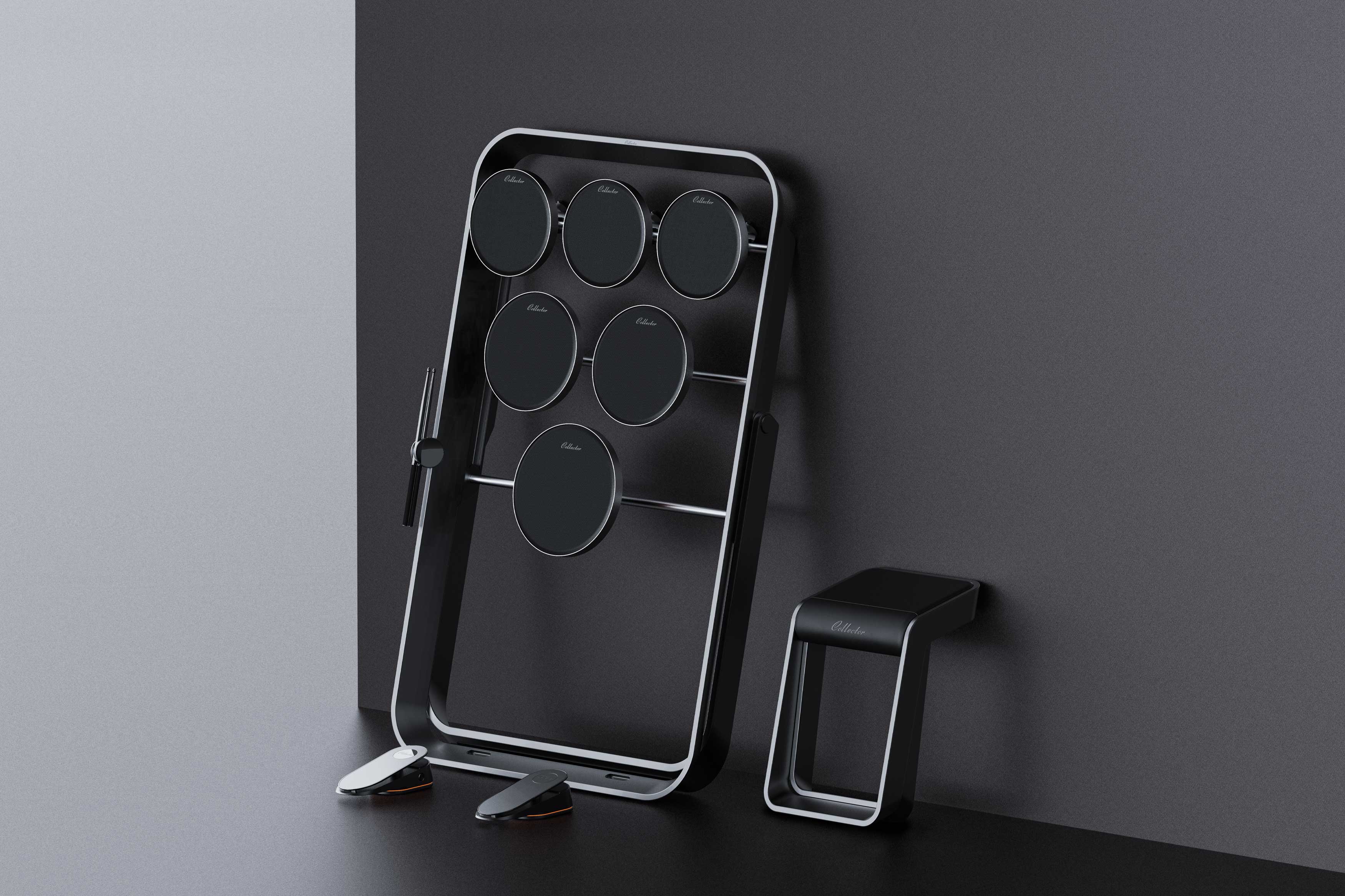 Collector，Future drum kit，Musical Instruments，2021 red dot design concept award，
