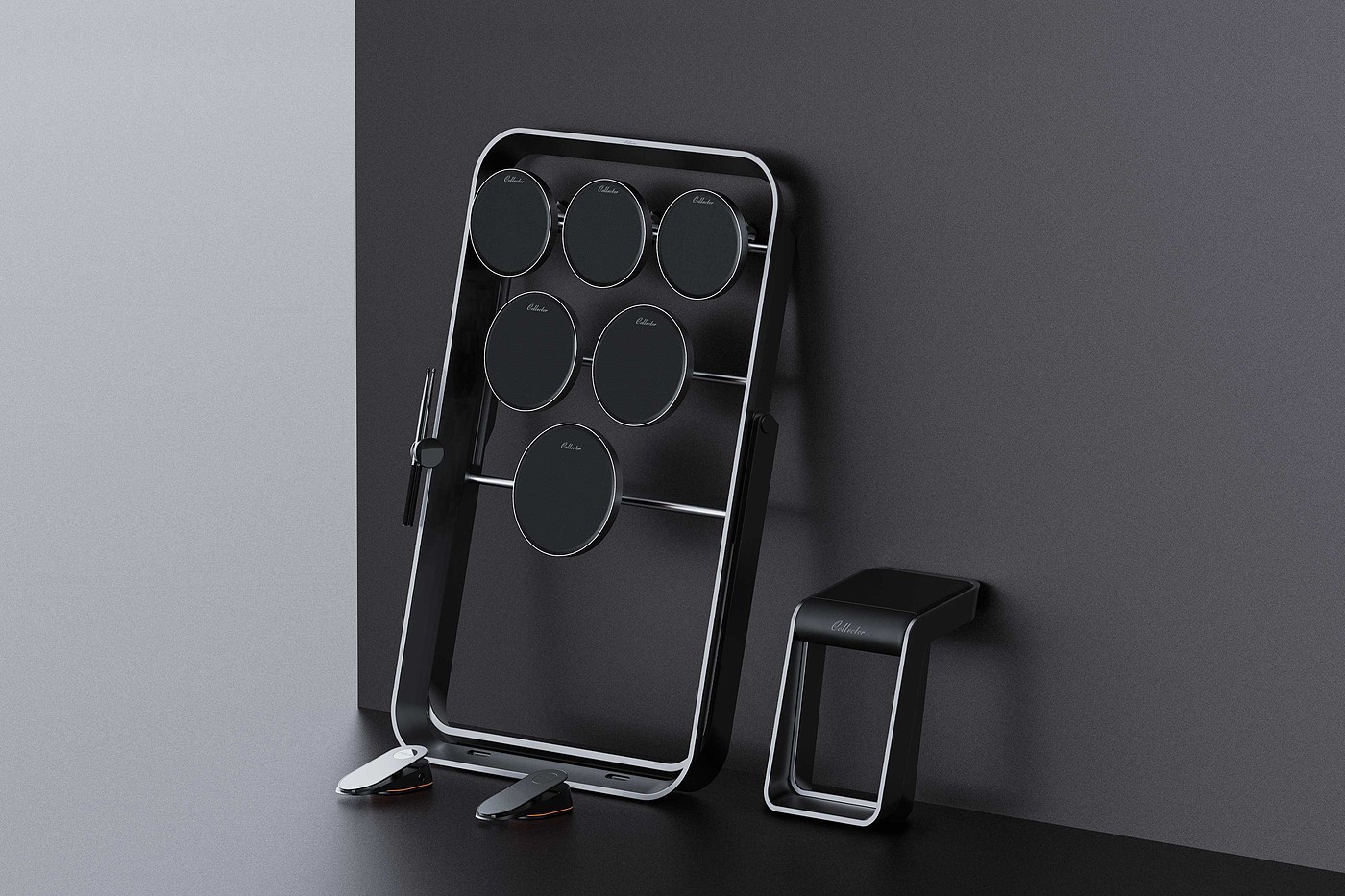 Collector，Future drum kit，Musical Instruments，2021 red dot design concept award，
