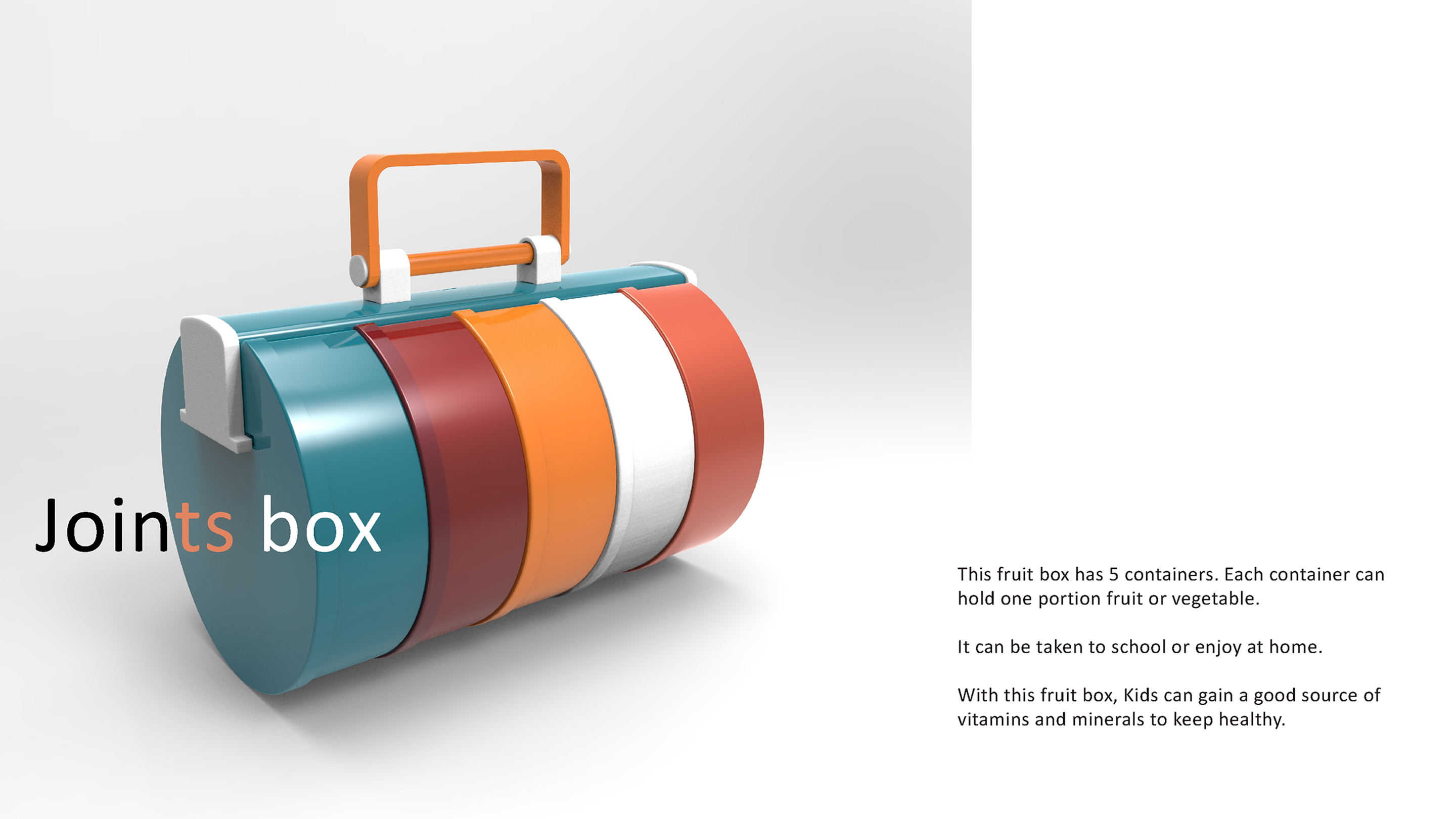 Lunch box，children，Mortise and tenon，