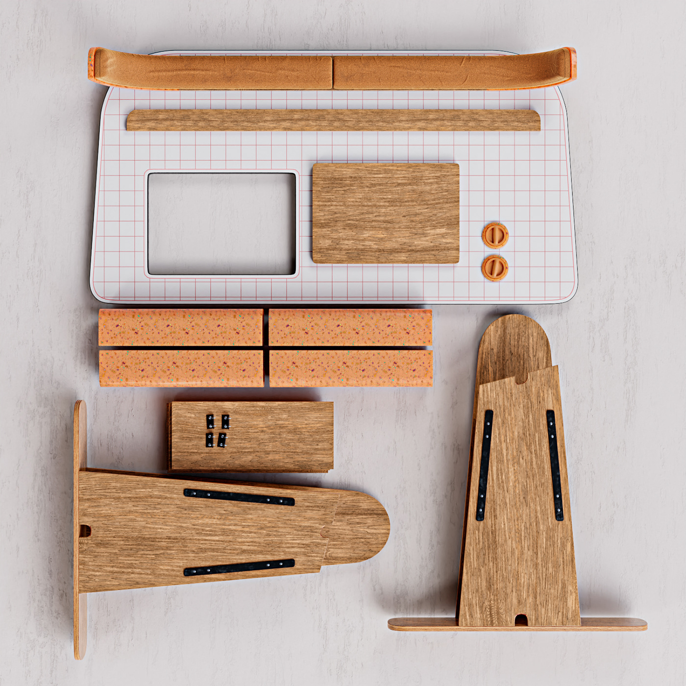 desk，Home desk，Whiteboard，