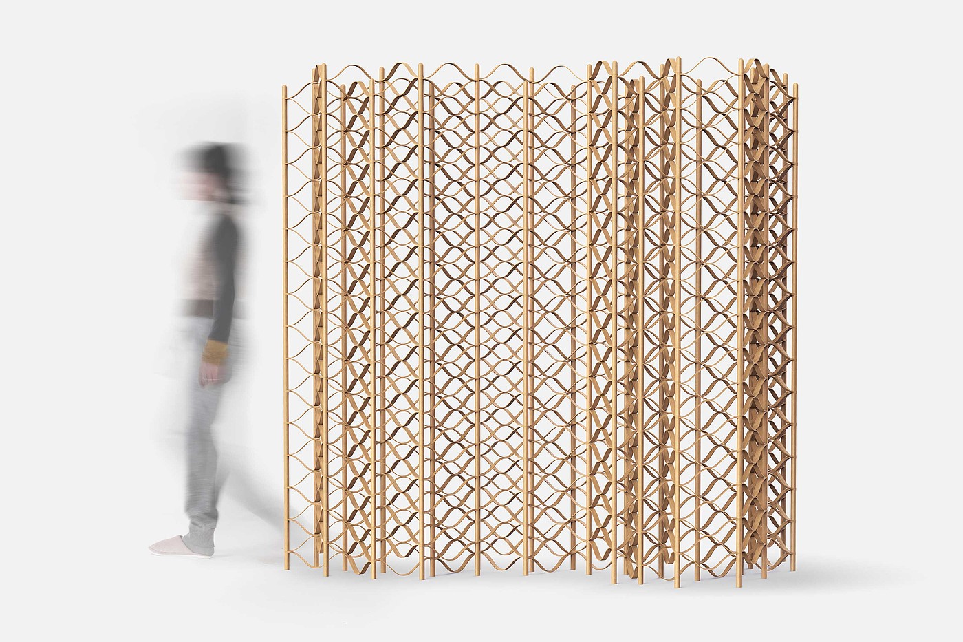 BAMBOO WINDOW Screen，装饰屏风，家具，2021红点设计概念大奖，