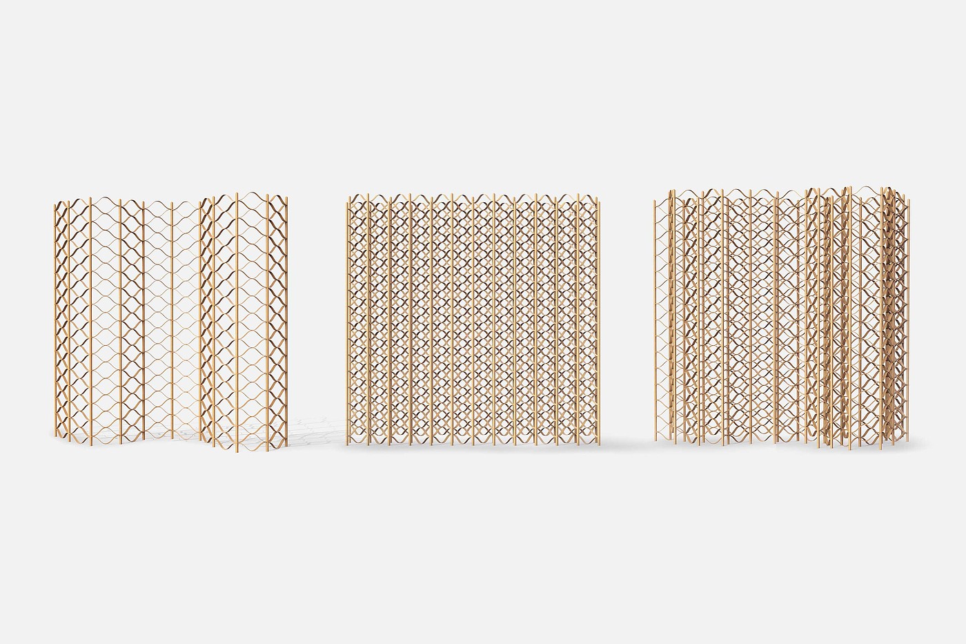BAMBOO WINDOW Screen，Decorative screen，furniture，2021 red dot design concept award，