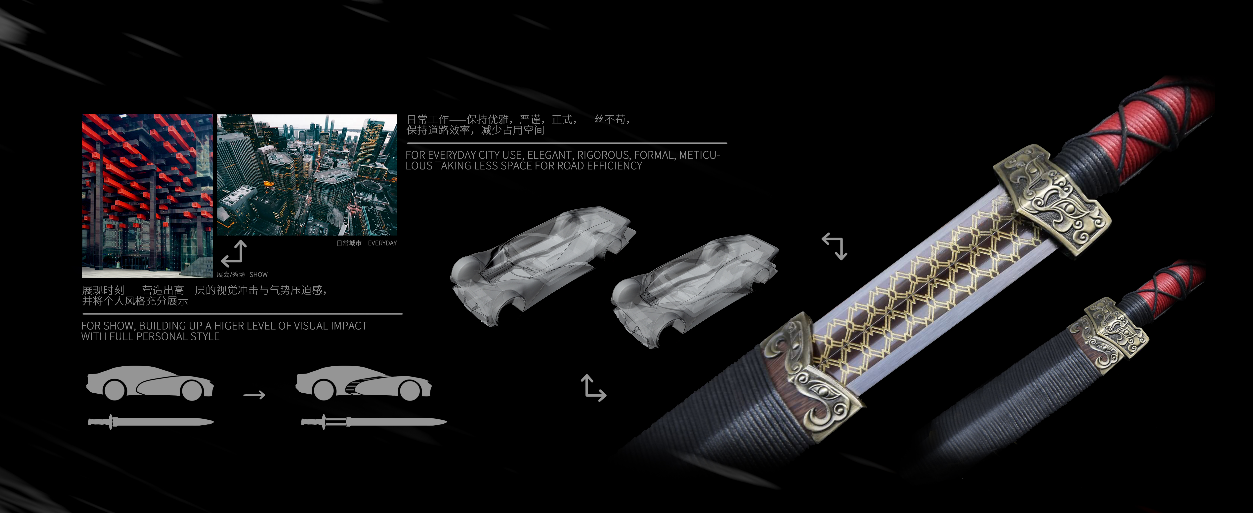 The 9th SAIC international challenge，Guangzhou Academy of Fine Arts，Roewe flying white concept car，