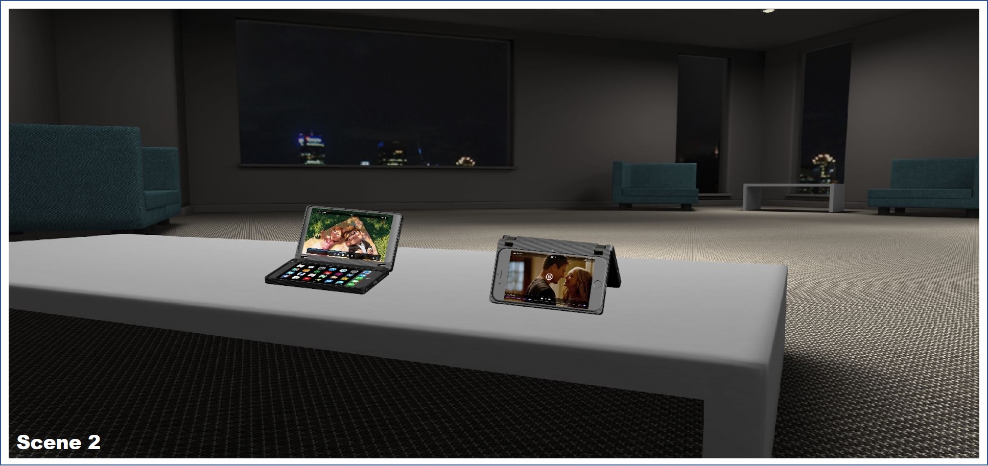 Two hand casing，Dual mobile user artifact，Modular mobile phone case，