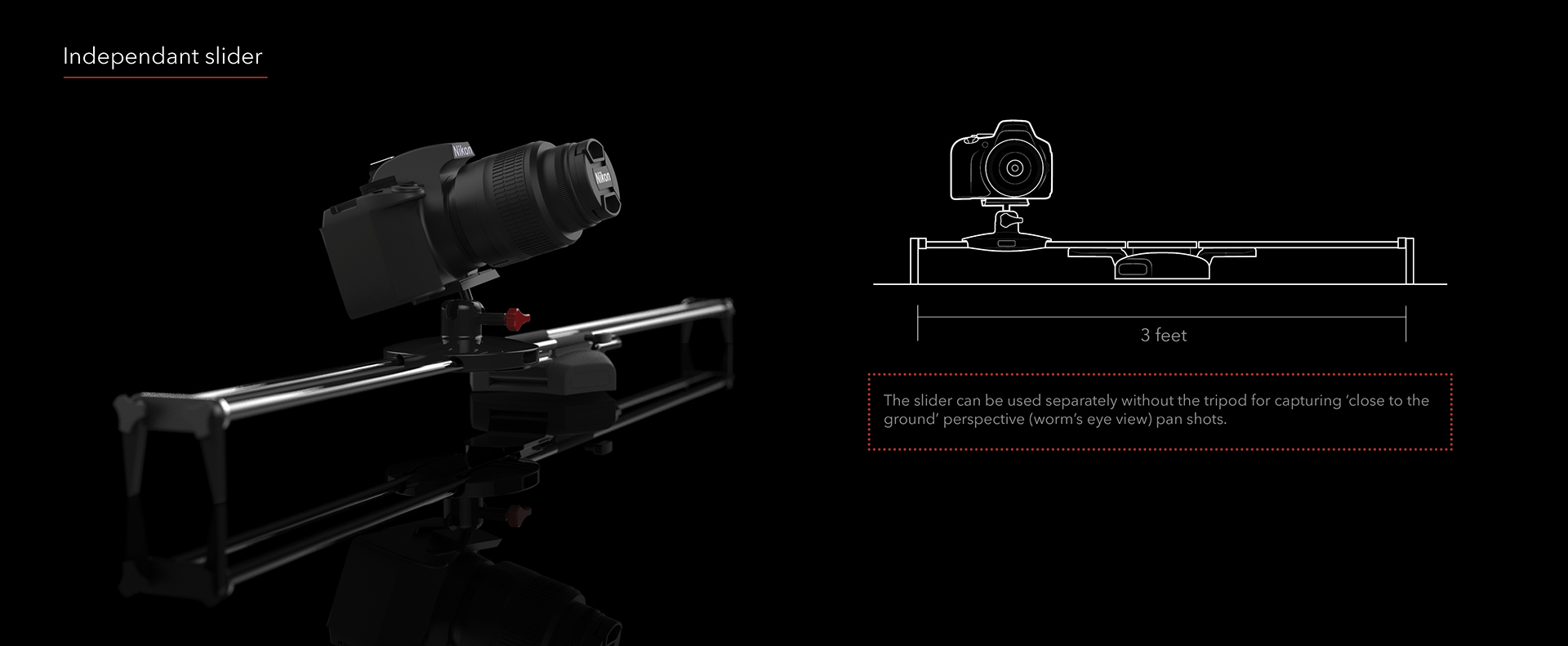 camera，tripod，slider，tool，