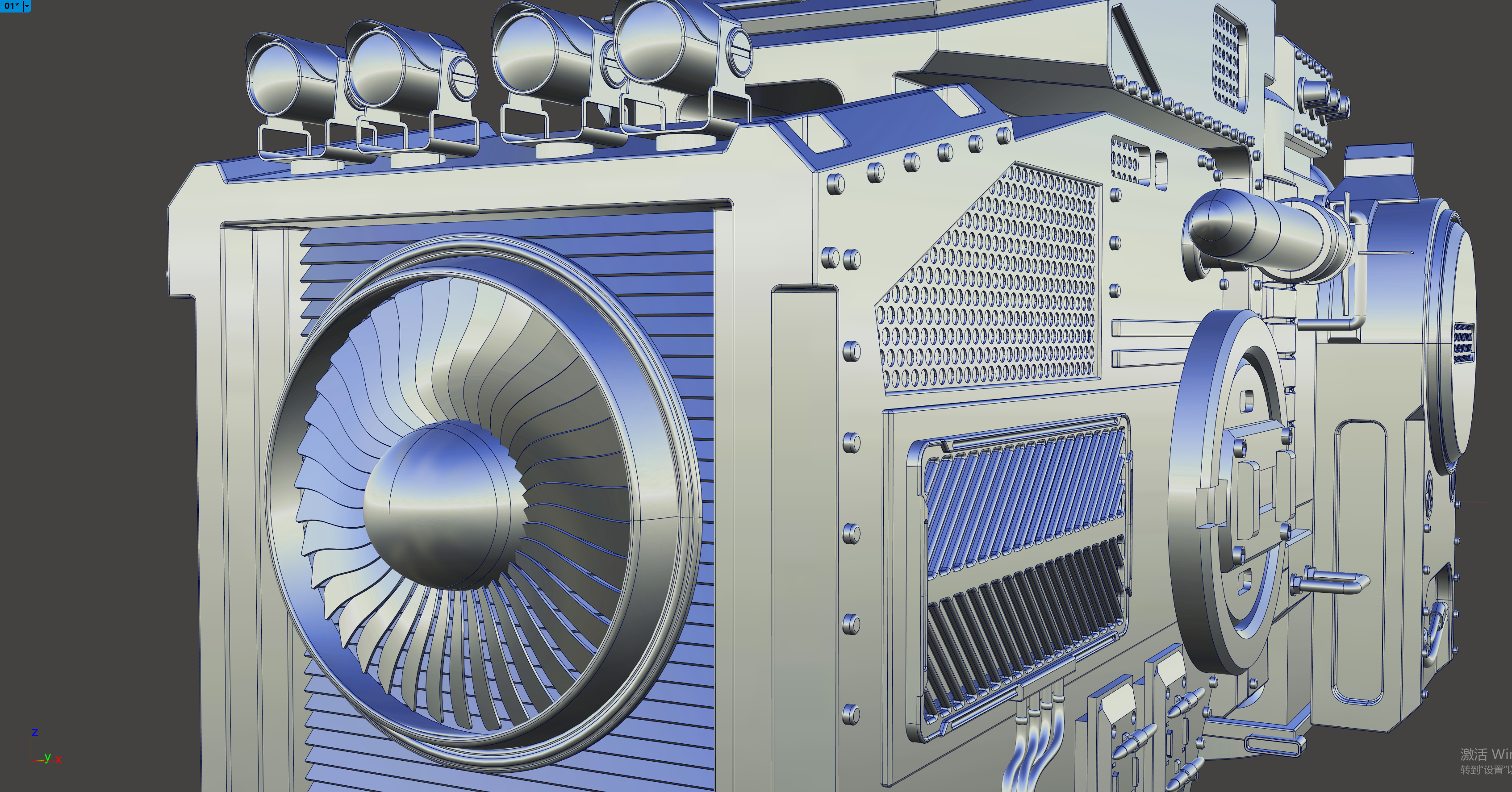 Rhino7, keyshot10, concept，